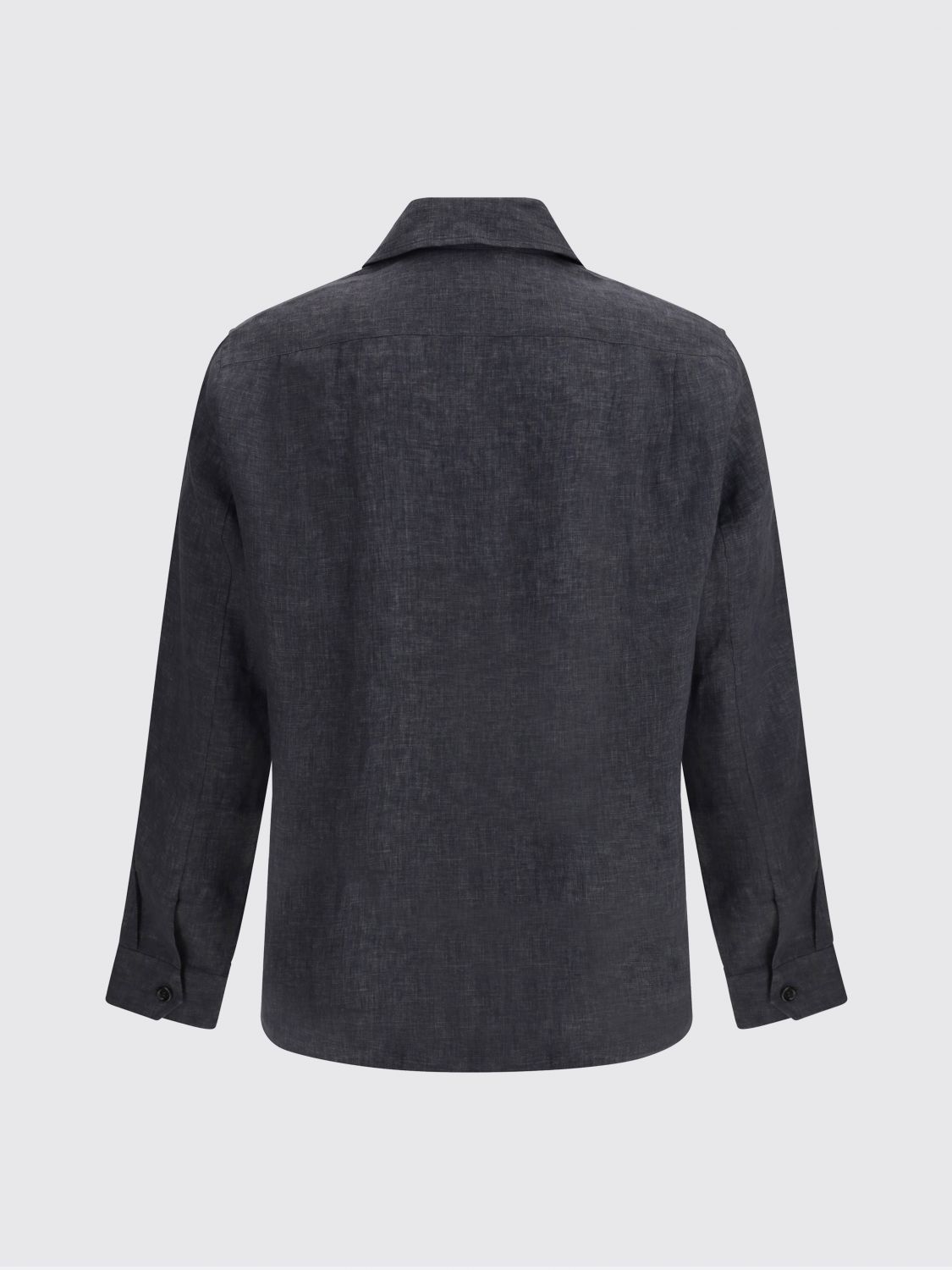 Brunello Cucinelli Brunello Cucinelli Shirt Men Black Size US L / EU 52-54 / 3 - 3 Thumbnail