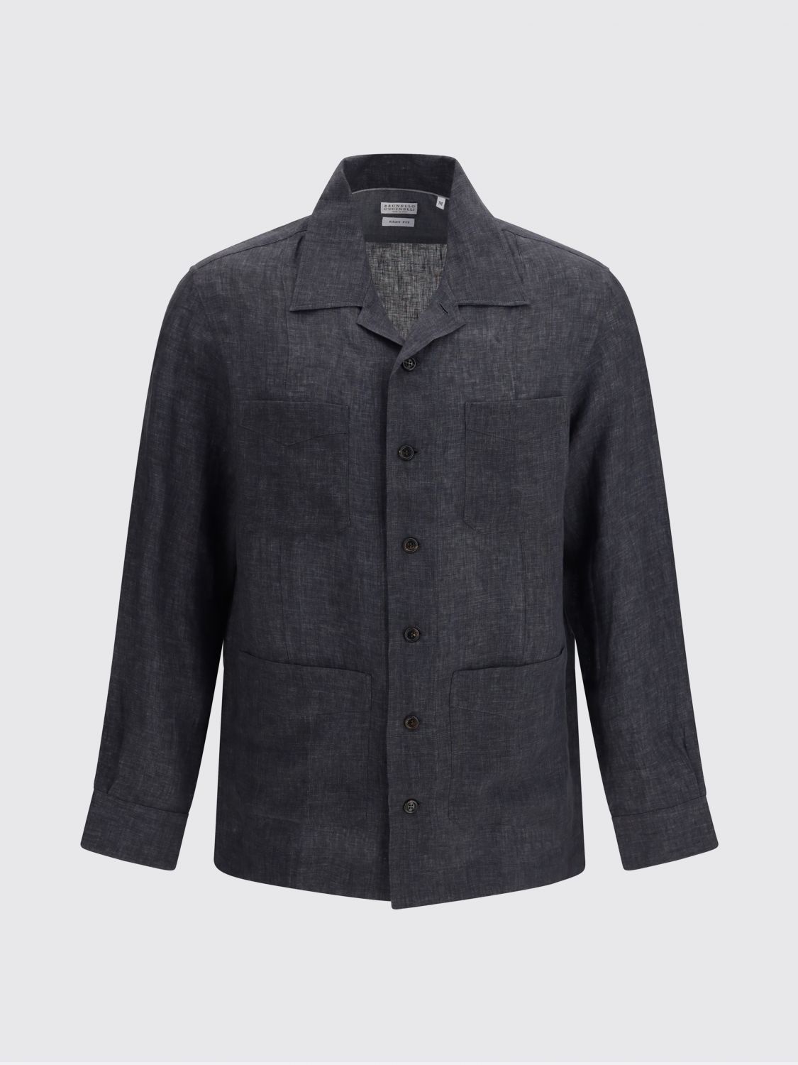 Brunello Cucinelli Brunello Cucinelli Shirt Men Black Size US XL / EU 56 / 4 - 2 Thumbnail