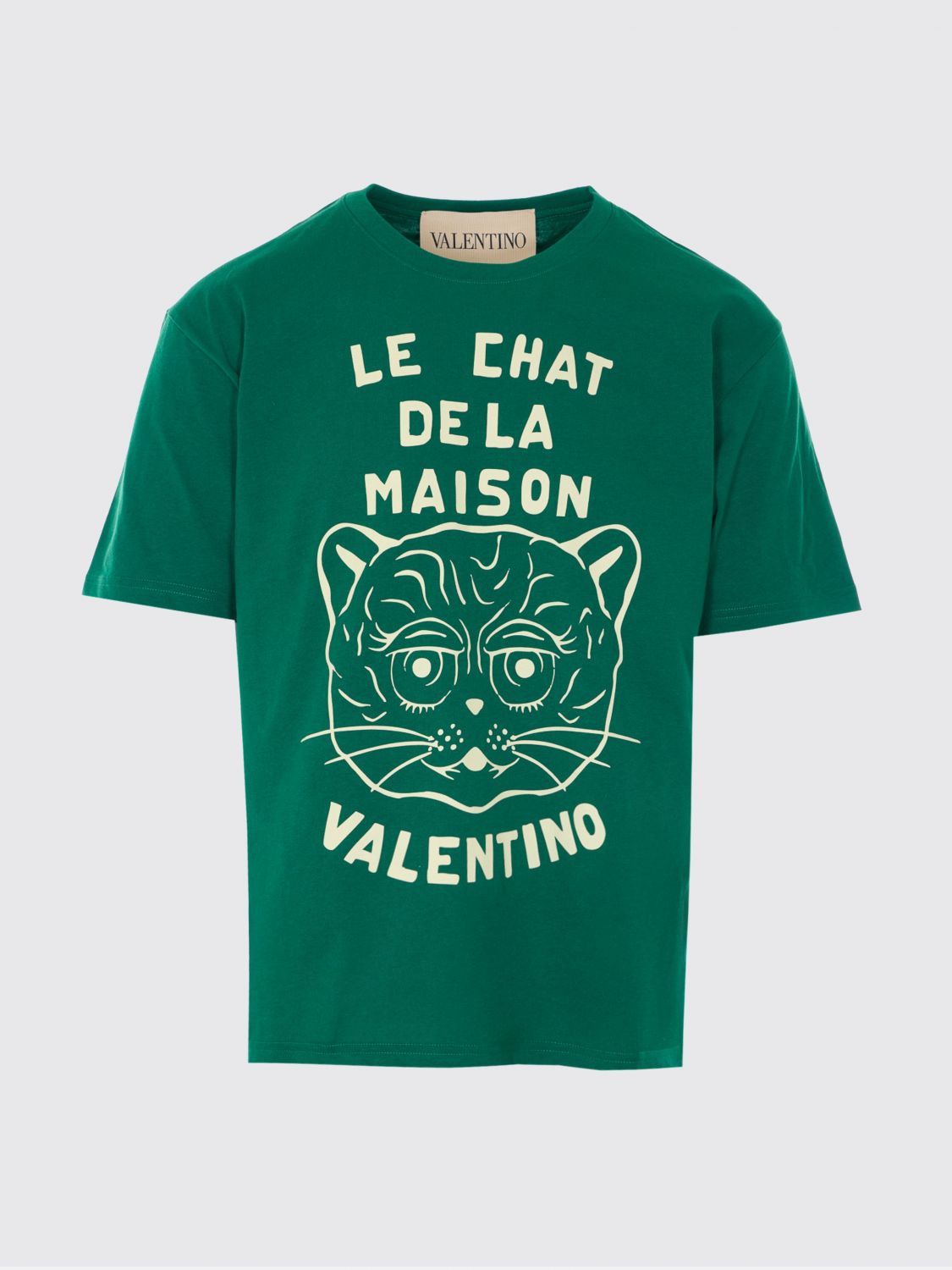 Valentino Valentino T-Shirt Men Green Size US XL / EU 56 / 4 - 2 Thumbnail