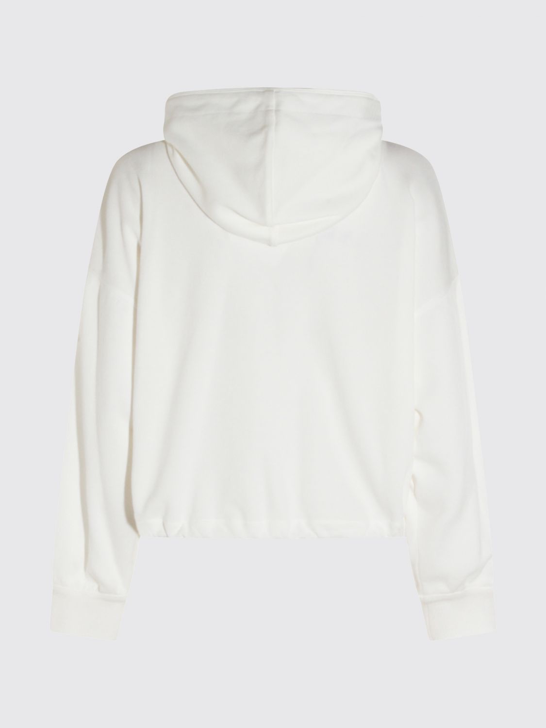 Brunello Cucinelli Brunello Cucinelli Sweatshirt Woman White Size S / US 4 / IT 40 - 3 Thumbnail