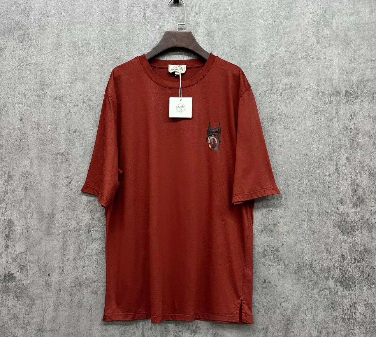 Hermes Hermes Leather Patch Graphic T-Shirt XL Size US XL / EU 56 / 4 - 2 Thumbnail