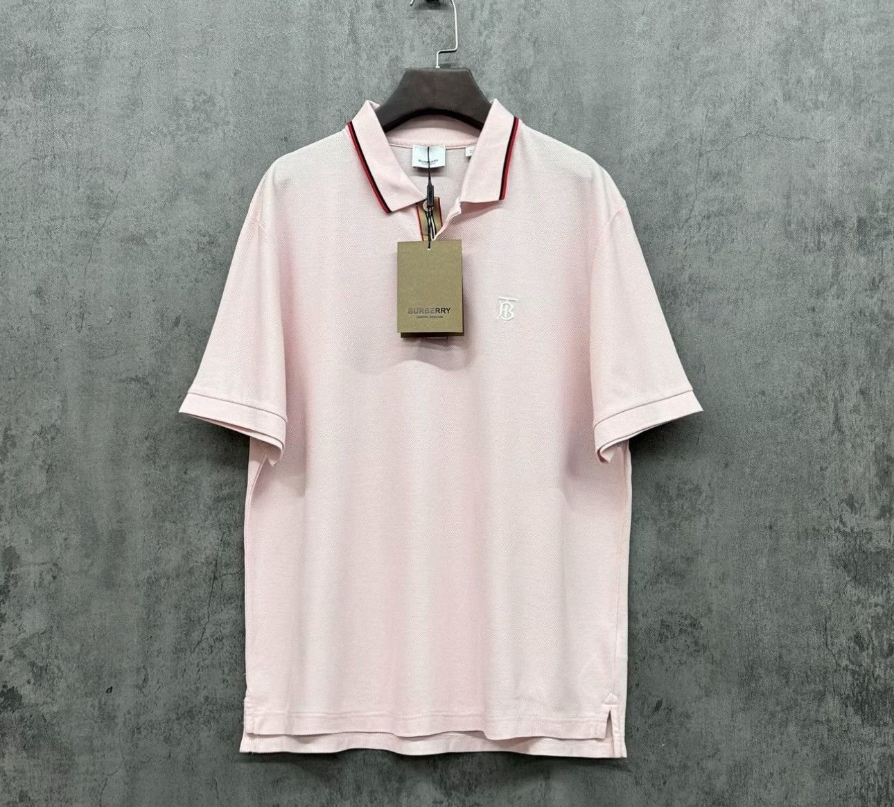 Burberry Burberry TB Logo Monogram Polo Shirt XL Size US XL / EU 56 / 4 - 2 Thumbnail