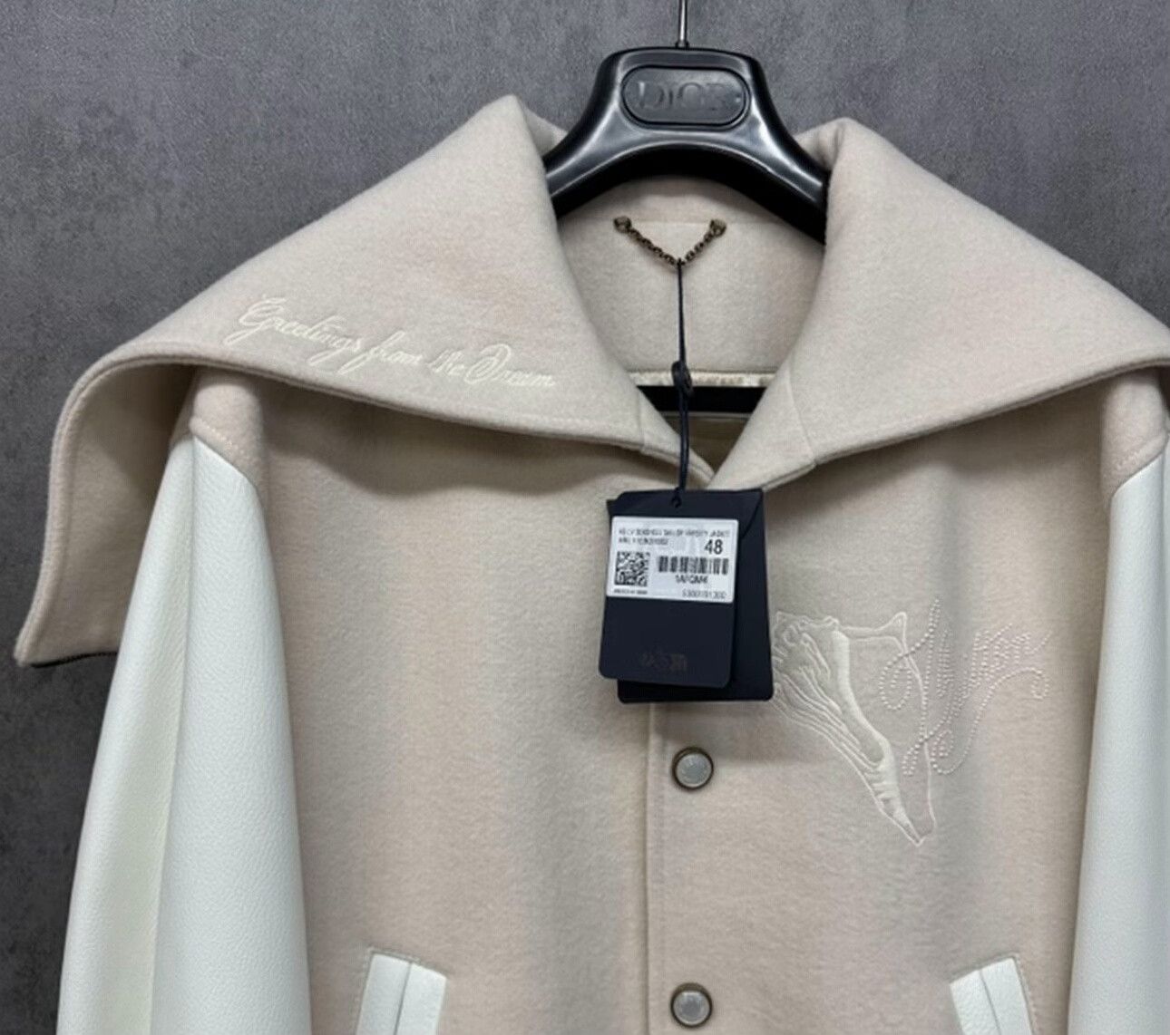 Louis Vuitton Louis Vuitton Pearl Logo Varsity Jacket 48 Size US M / EU 48-50 / 2 - 3 Thumbnail