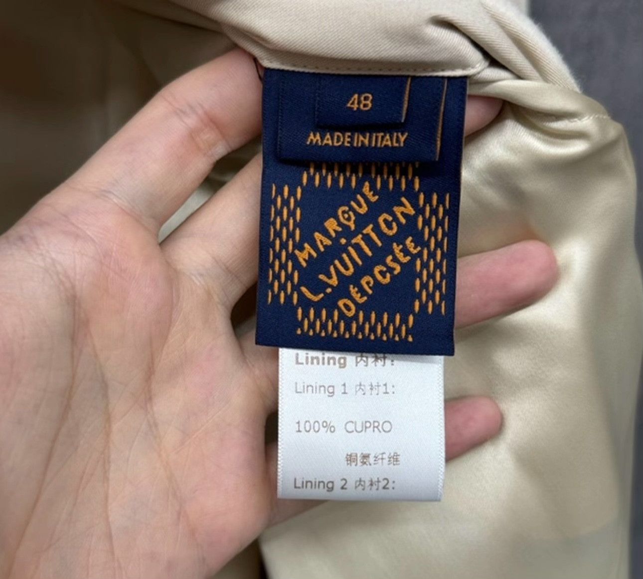 Louis Vuitton Louis Vuitton Pearl Logo Varsity Jacket 48 Size US M / EU 48-50 / 2 - 5 Thumbnail