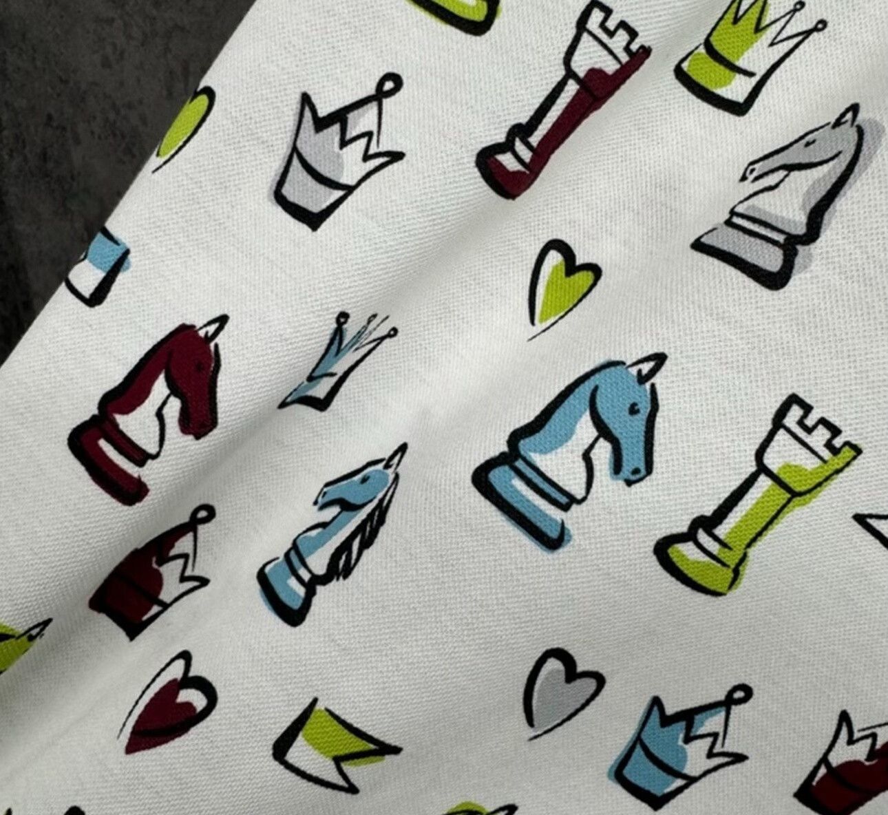 Hermes Hermes Chess Piece Print Polo Shirt 3XL Size US XXL / EU 58 / 5 - 4 Thumbnail