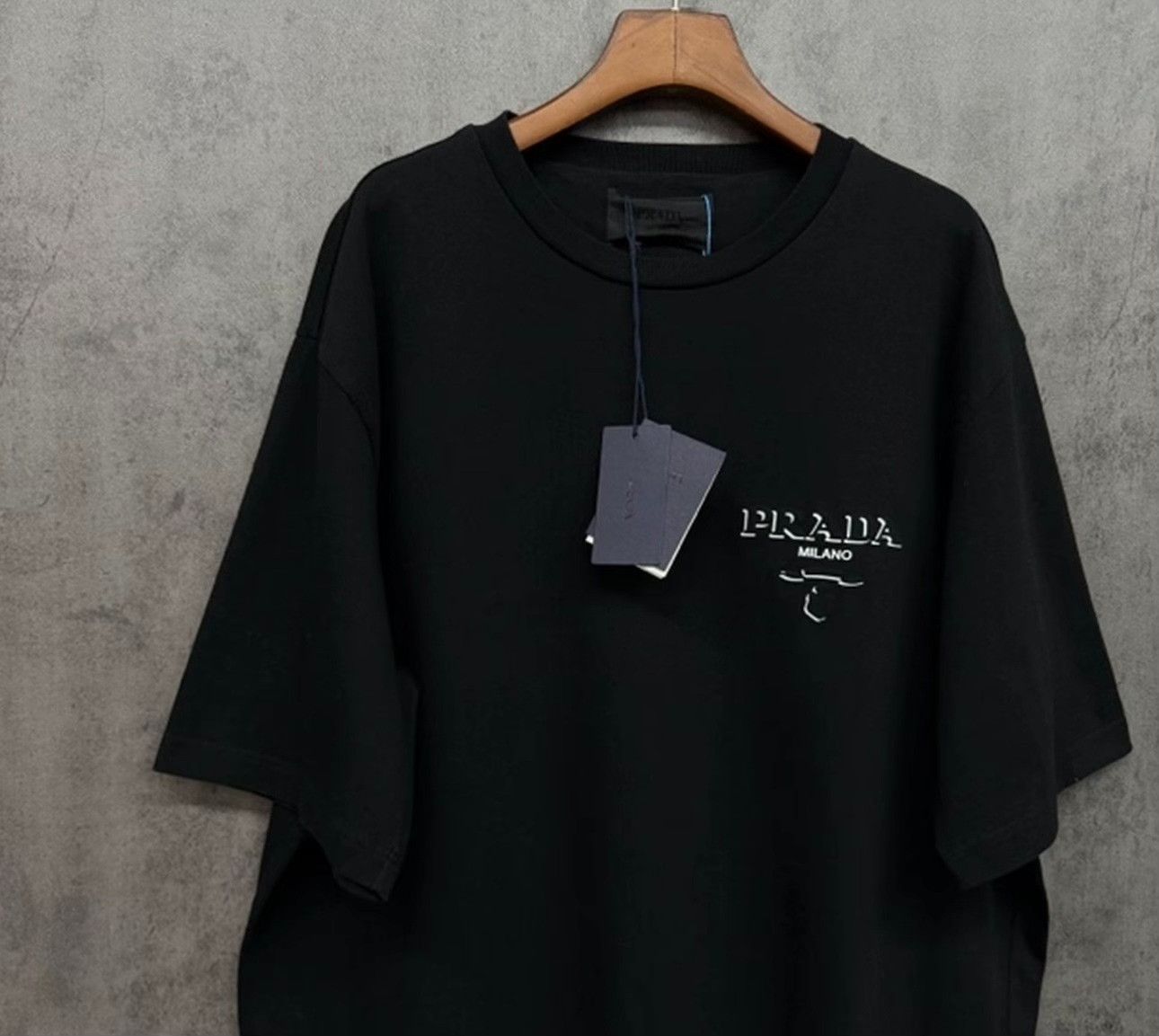 Prada Prada Embossed Logo T-Shirt XL Size US XL / EU 56 / 4 - 3 Thumbnail