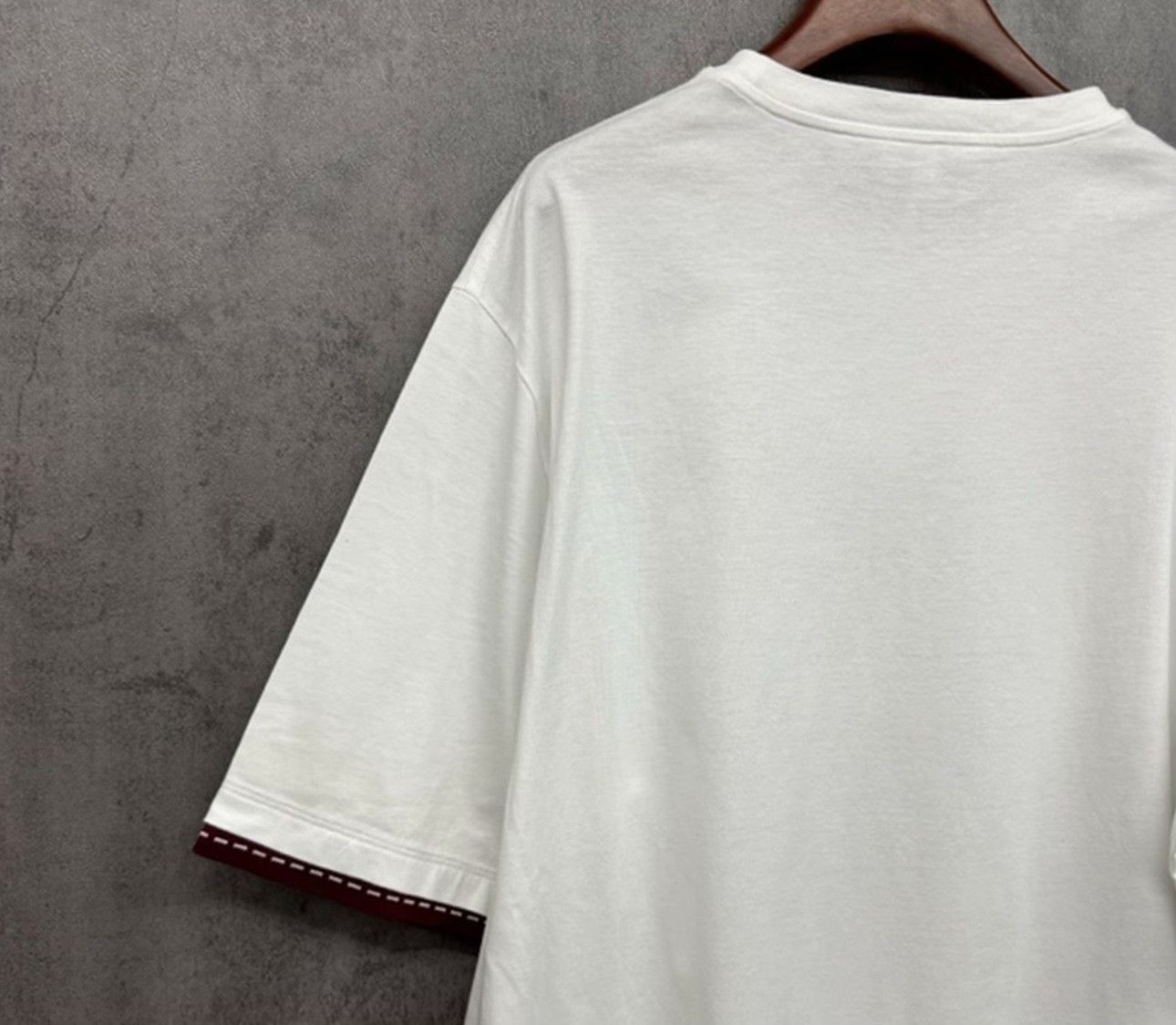 Hermes Hermes Contrast Hem Short Sleeve T-Shirt XL Size US XL / EU 56 / 4 - 5 Thumbnail