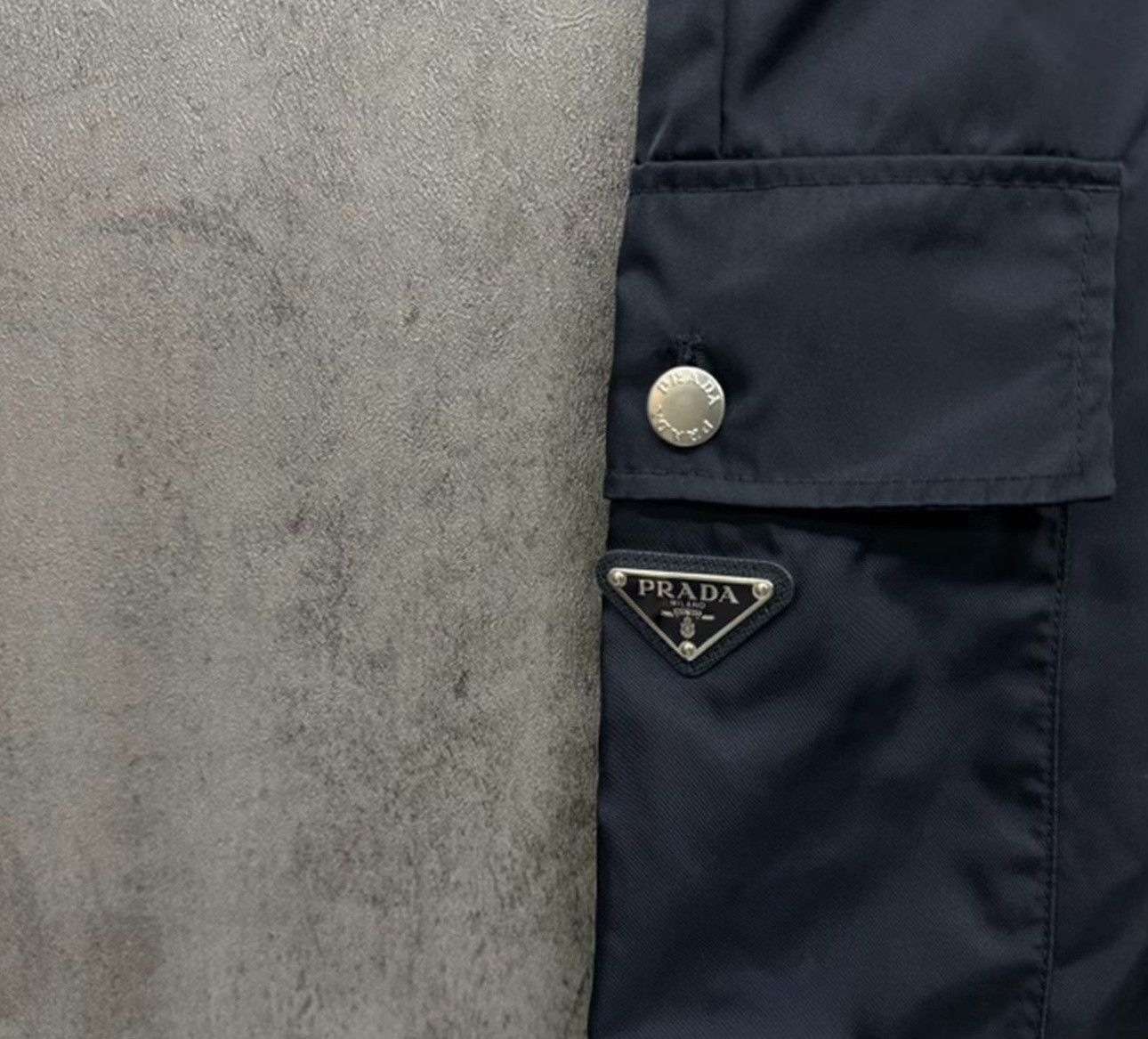 Prada Prada Navy Re-Nylon Cargo Pants Size 50 Size US 34 / EU 50 - 3 Thumbnail