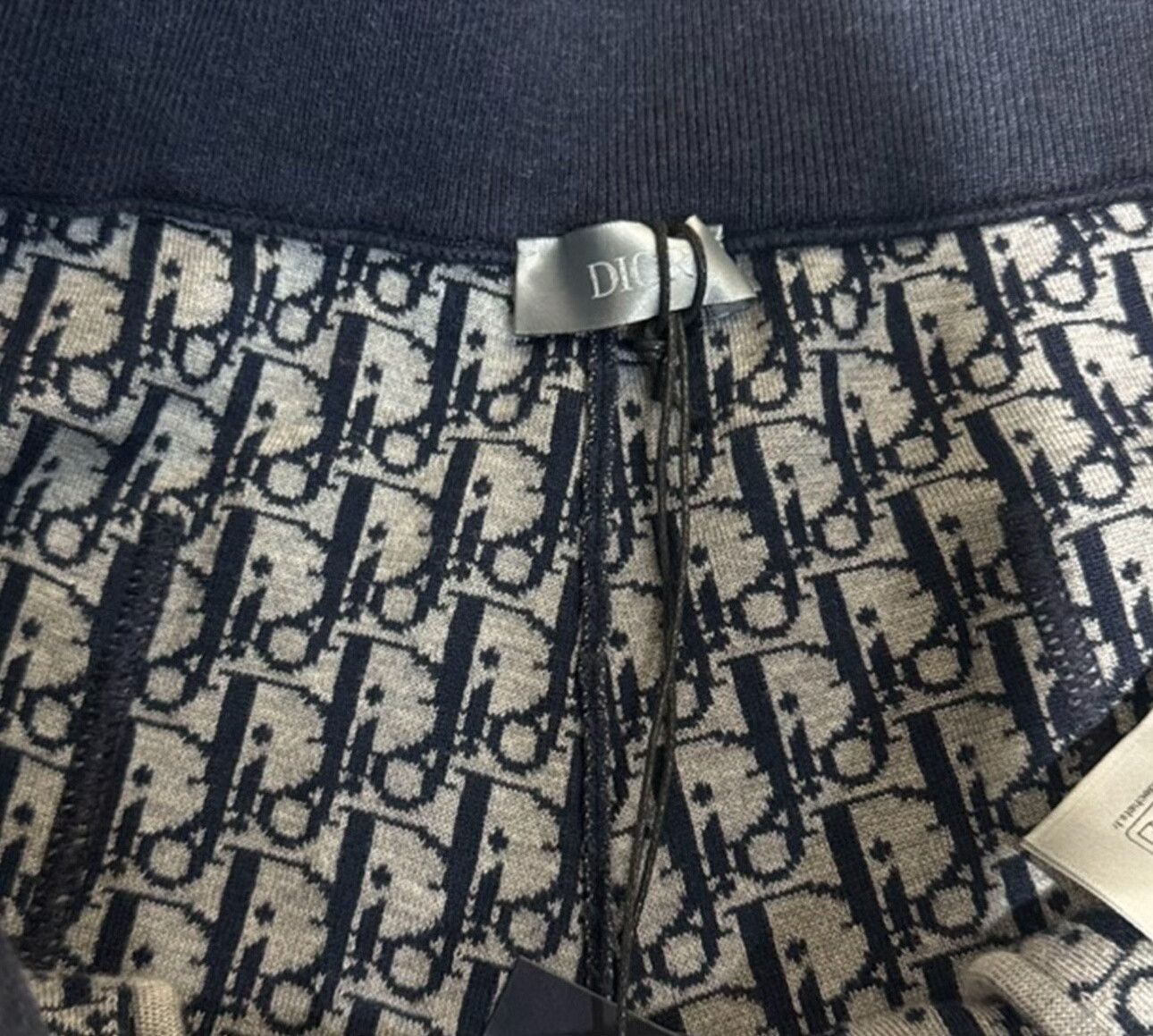 Dior Dior Oblique Logo Cotton Cashmere Sweatpants L Size US 34 / EU 50 - 3 Thumbnail