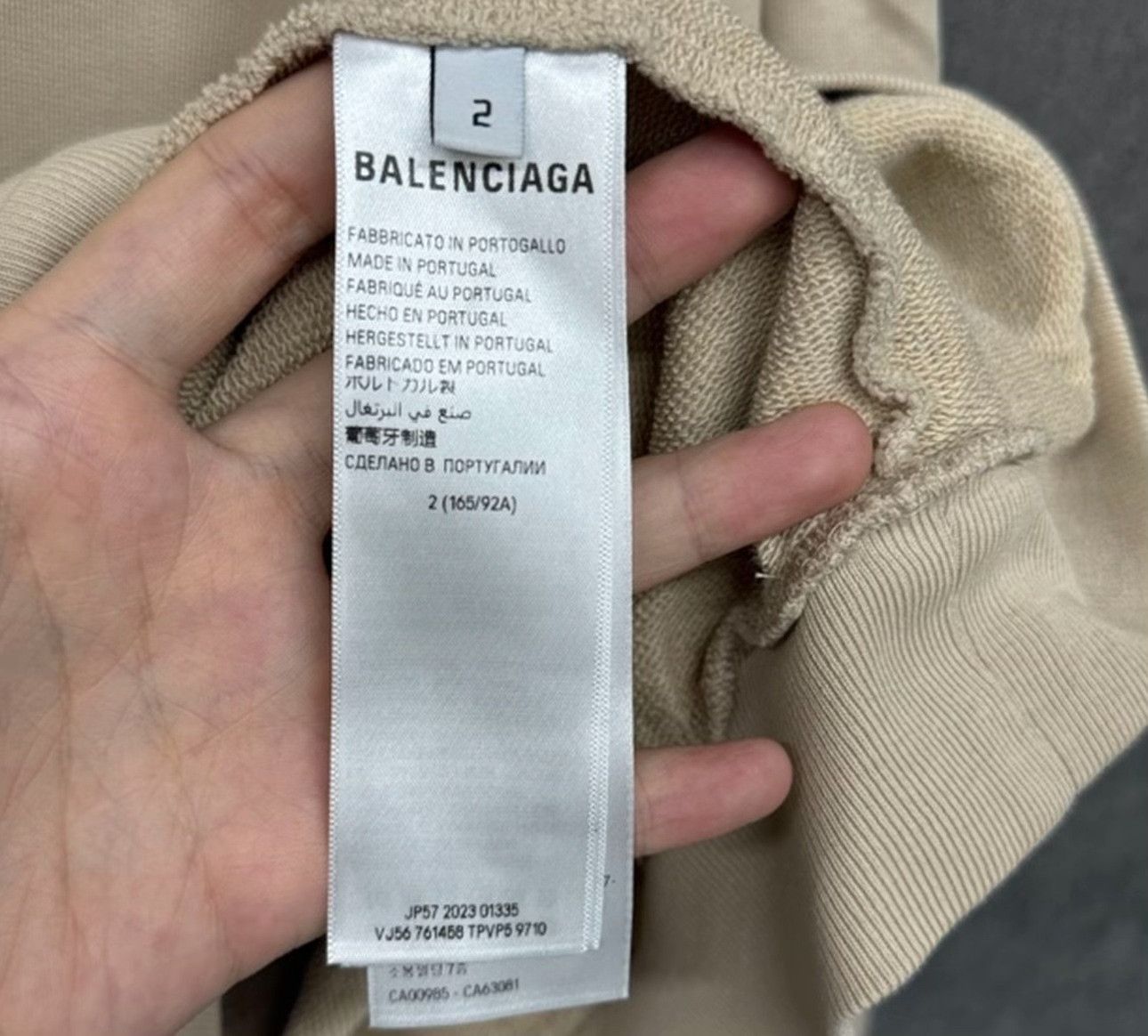 Balenciaga Balenciaga Rhinestone Logo Hoodie Size 2 Size US M / EU 48-50 / 2 - 5 Thumbnail