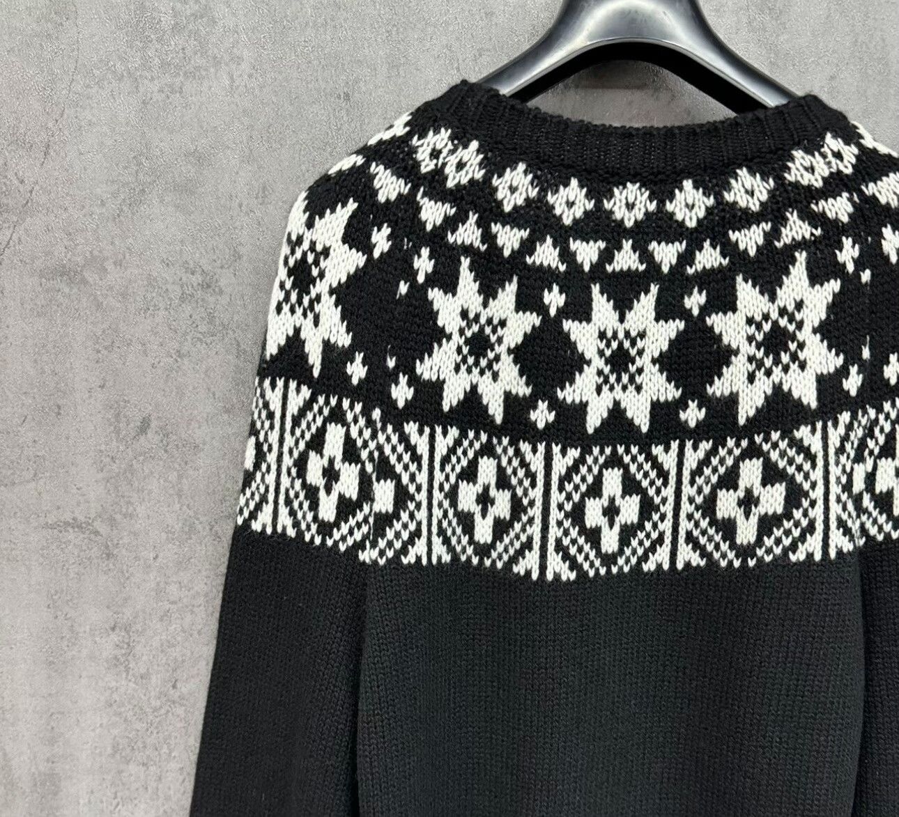 Ralph Lauren Purple Label Ralph Lauren Purple Label Fair Isle Cashmere Sweater L Size US L / EU 52-54 / 3 - 4 Thumbnail