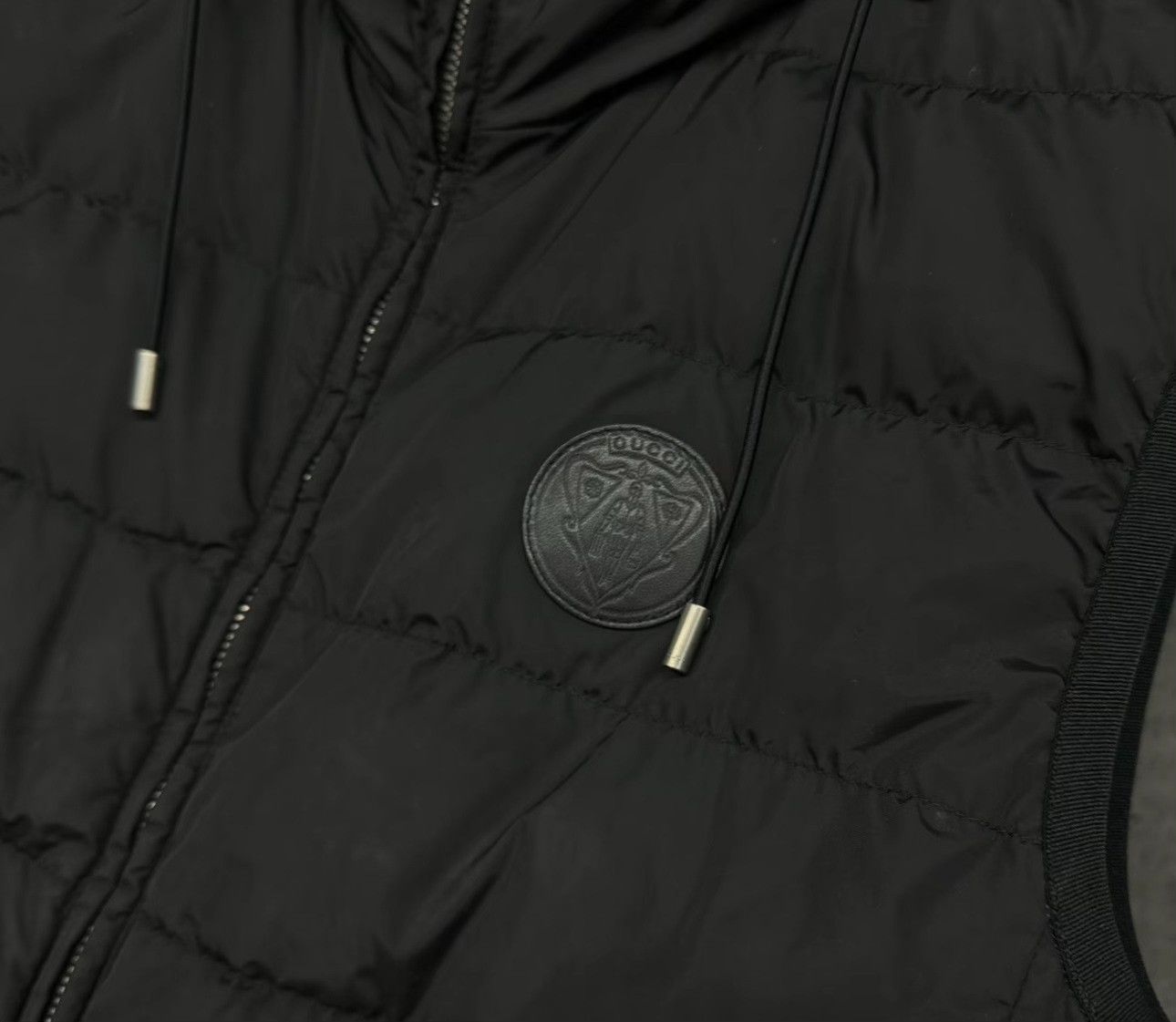 Gucci Gucci Logo Lining Hooded Down Vest Size 46 Size US S / EU 44-46 / 1 - 3 Thumbnail