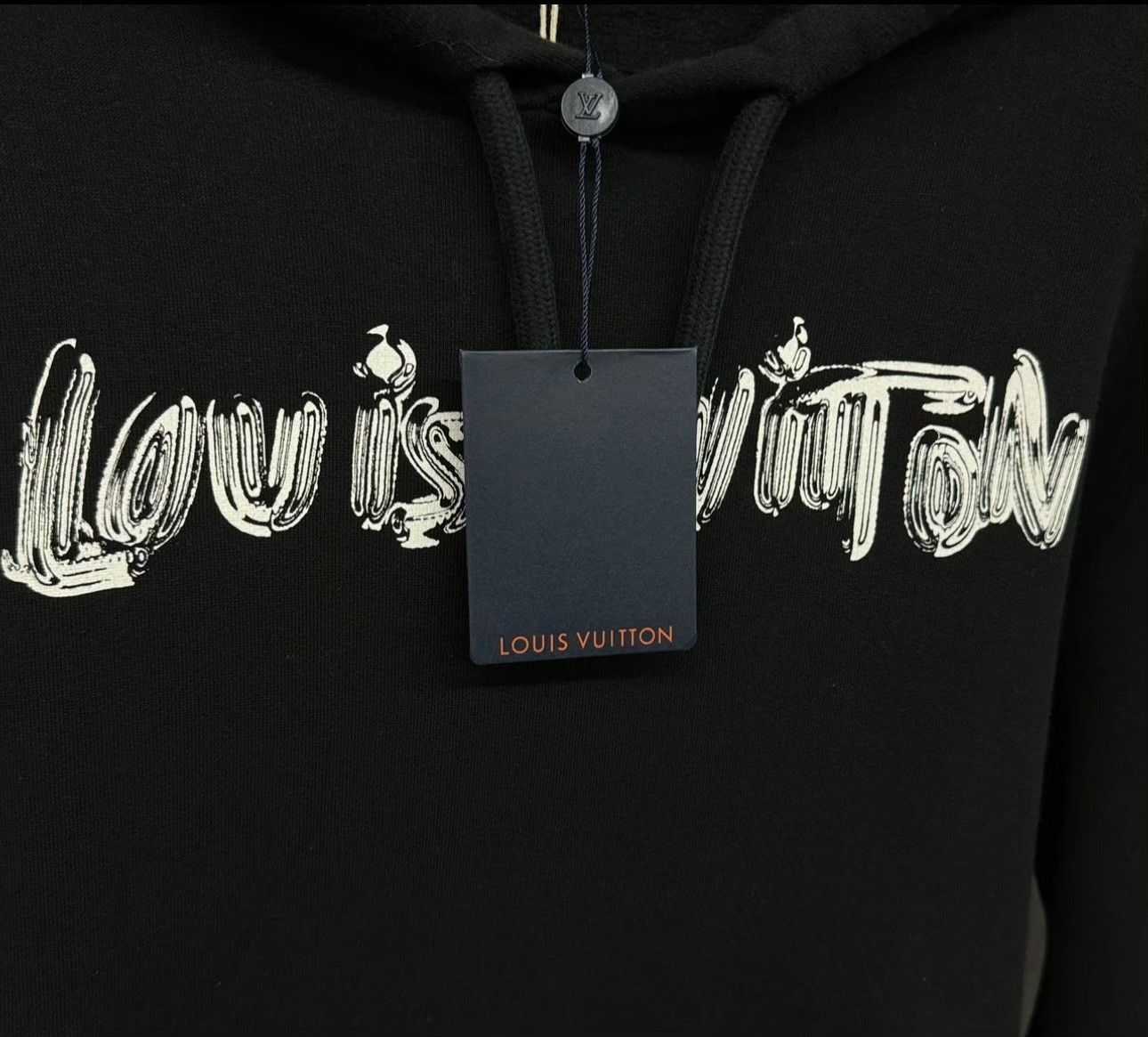Louis Vuitton Louis Vuitton Graffiti Logo Hoodie Size M Size US M / EU 48-50 / 2 - 3 Thumbnail