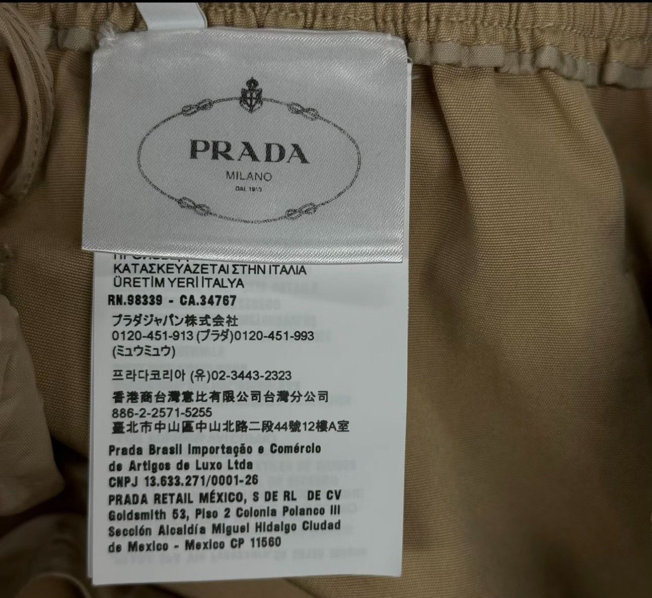 Prada Prada Triangle Logo Casual Pants Size 36 Size US 36 / EU 52 - 5 Thumbnail