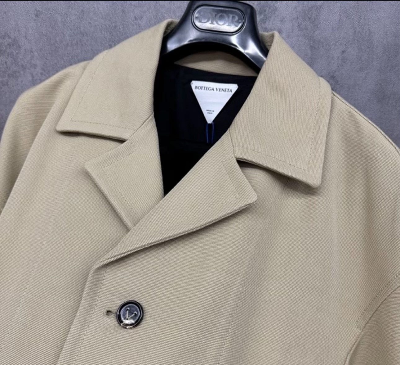 Bottega Veneta Bottega Veneta Structured Cotton Jacket Size 52 Size US L / EU 52-54 / 3 - 4 Thumbnail