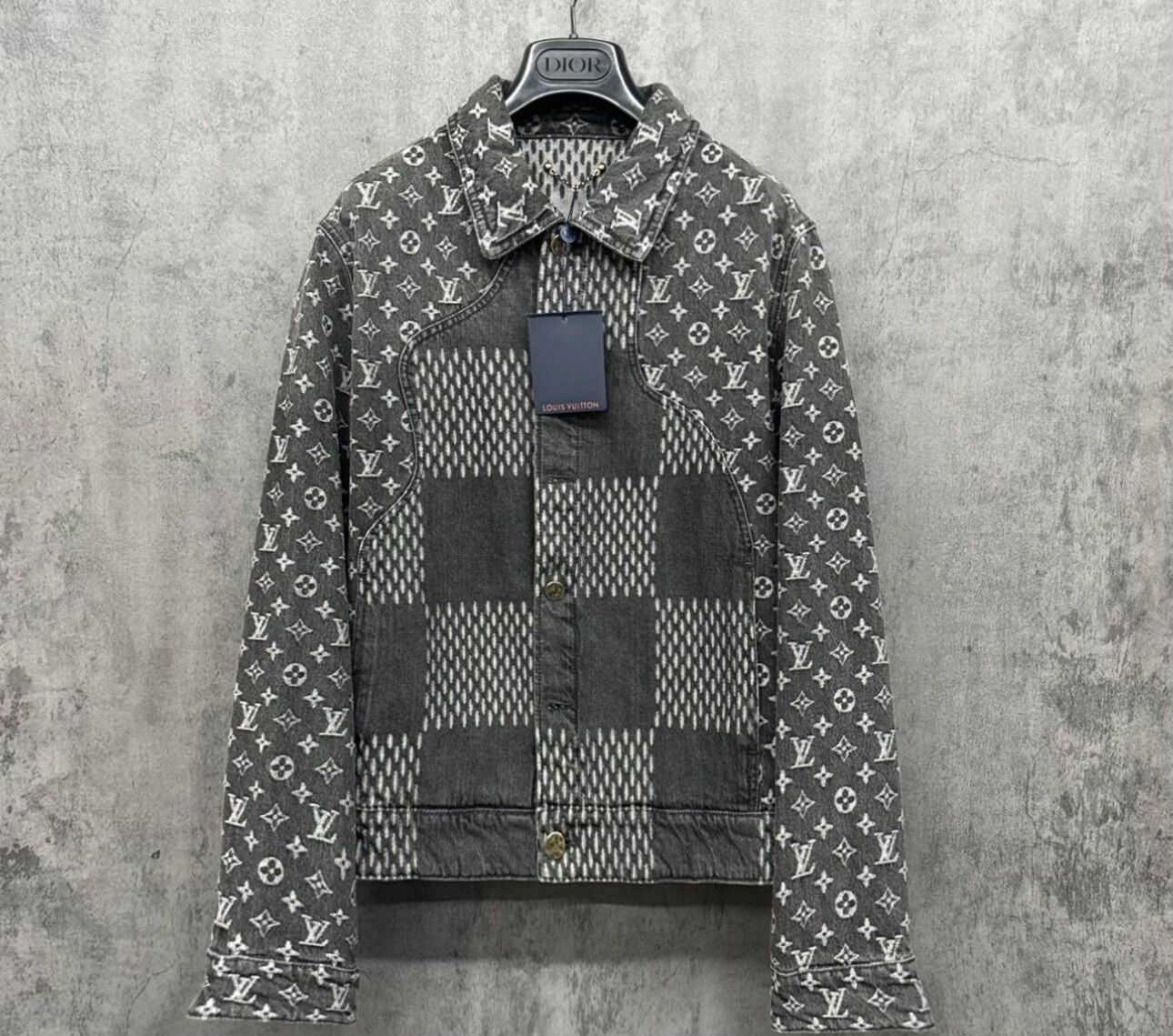 Louis Vuitton Louis Vuitton Monogram Patchwork Denim Jacket 46 Size US S / EU 44-46 / 1 - 2 Thumbnail
