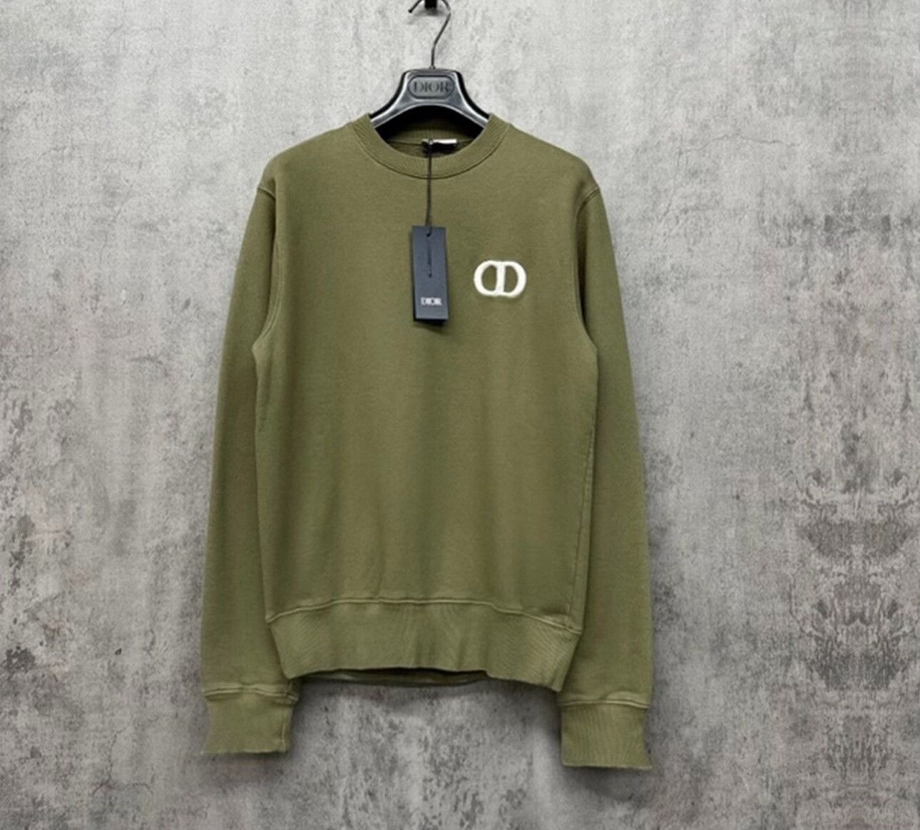 Dior Dior CD Logo Embroidered Sweatshirt Size S Size US S / EU 44-46 / 1 - 2 Thumbnail