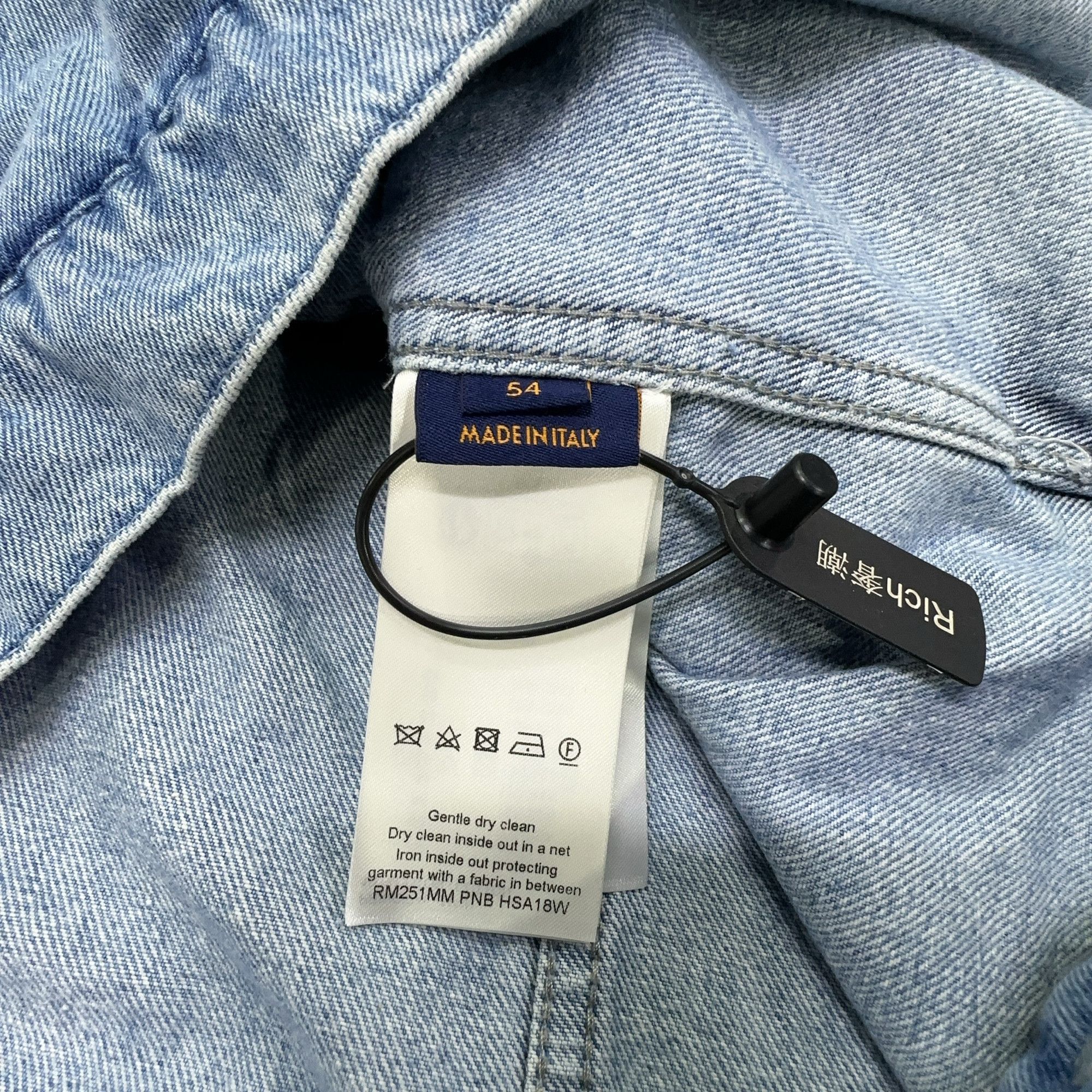 Louis Vuitton Louis Vuitton Monogram Distressed Denim Jacket 54 Size US L / EU 52-54 / 3 - 3 Thumbnail