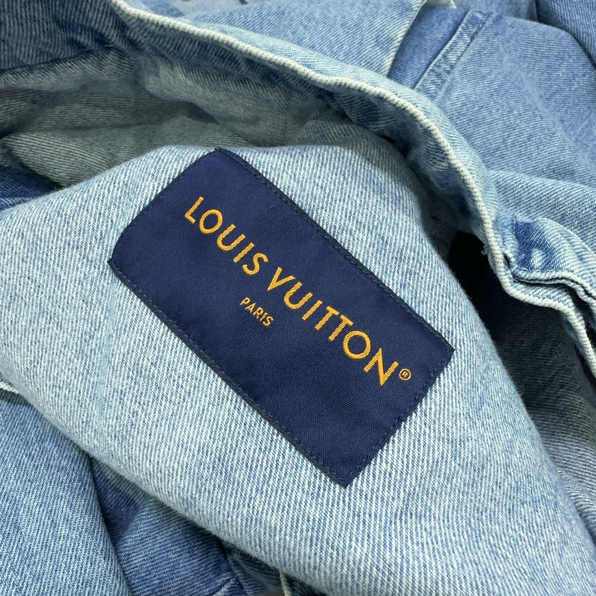 Louis Vuitton Louis Vuitton Monogram Distressed Denim Jacket 54 Size US L / EU 52-54 / 3 - 5 Thumbnail
