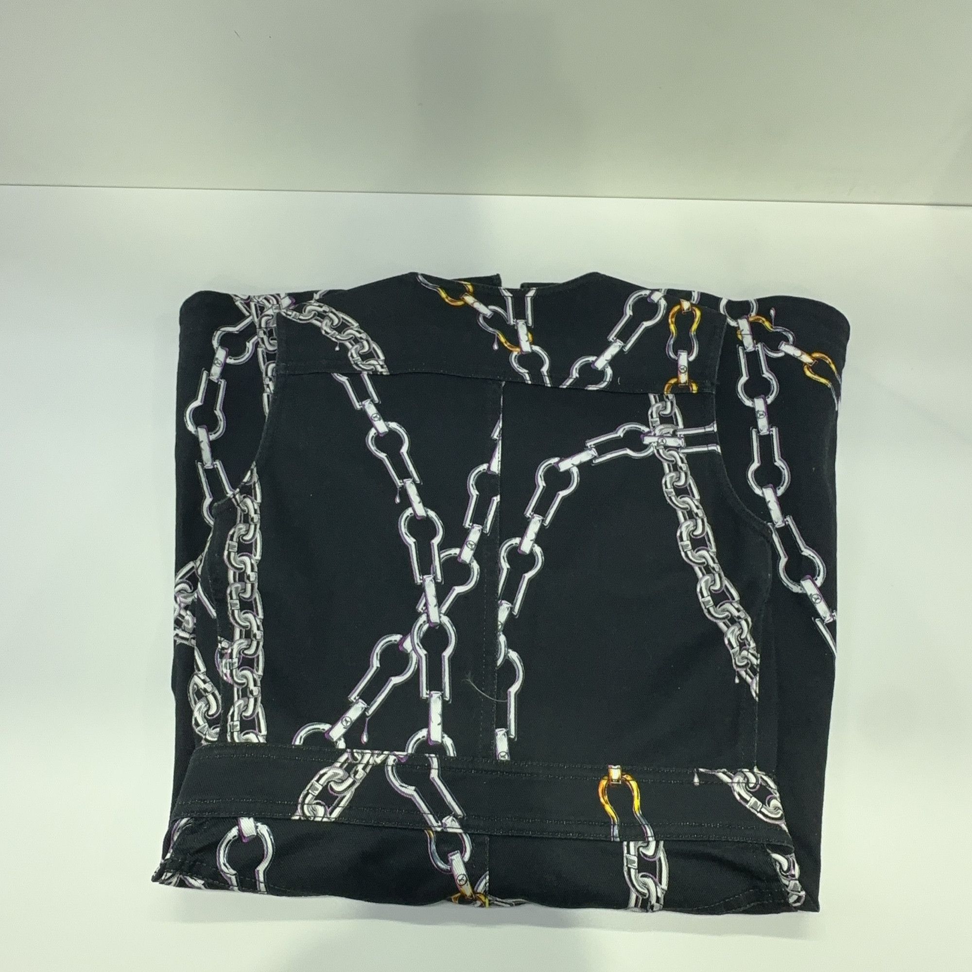 Louis Vuitton Louis Vuitton Chain Print Denim Dress 34 Size XS / US 0-2 / IT 36-38 - 8 Thumbnail