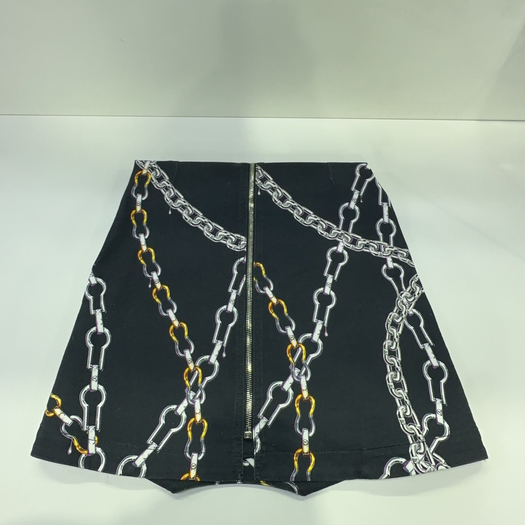 Louis Vuitton Louis Vuitton Chain Print Denim Dress 34 Size XS / US 0-2 / IT 36-38 - 7 Thumbnail