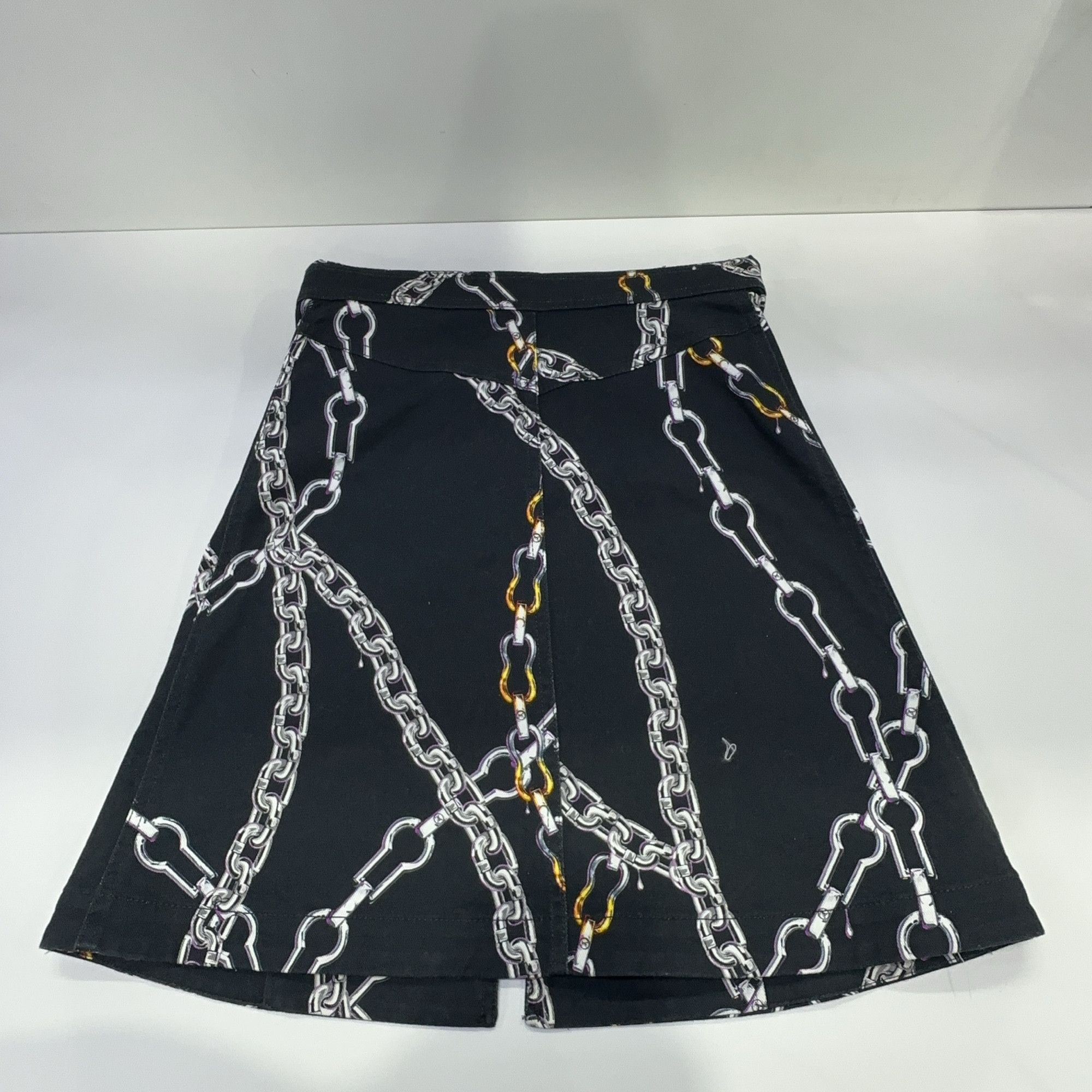 Louis Vuitton Louis Vuitton Chain Print Denim Dress 34 Size XS / US 0-2 / IT 36-38 - 9 Thumbnail