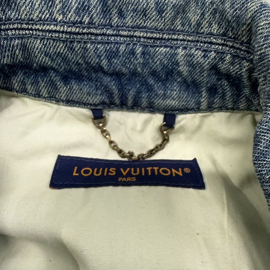 Louis Vuitton Louis Vuitton Monogram Denim Short Sleeve Shirt M Size US M / EU 48-50 / 2 - 4 Thumbnail