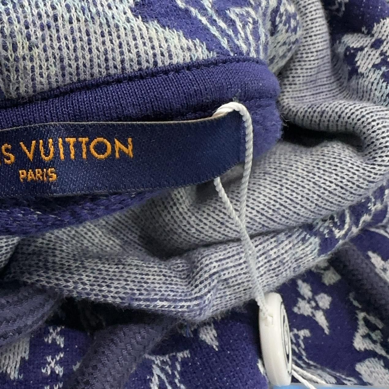 Louis Vuitton Louis Vuitton Bandana Monogram Short Sleeve Hoodie US M Size US M / EU 48-50 / 2 - 8 Thumbnail