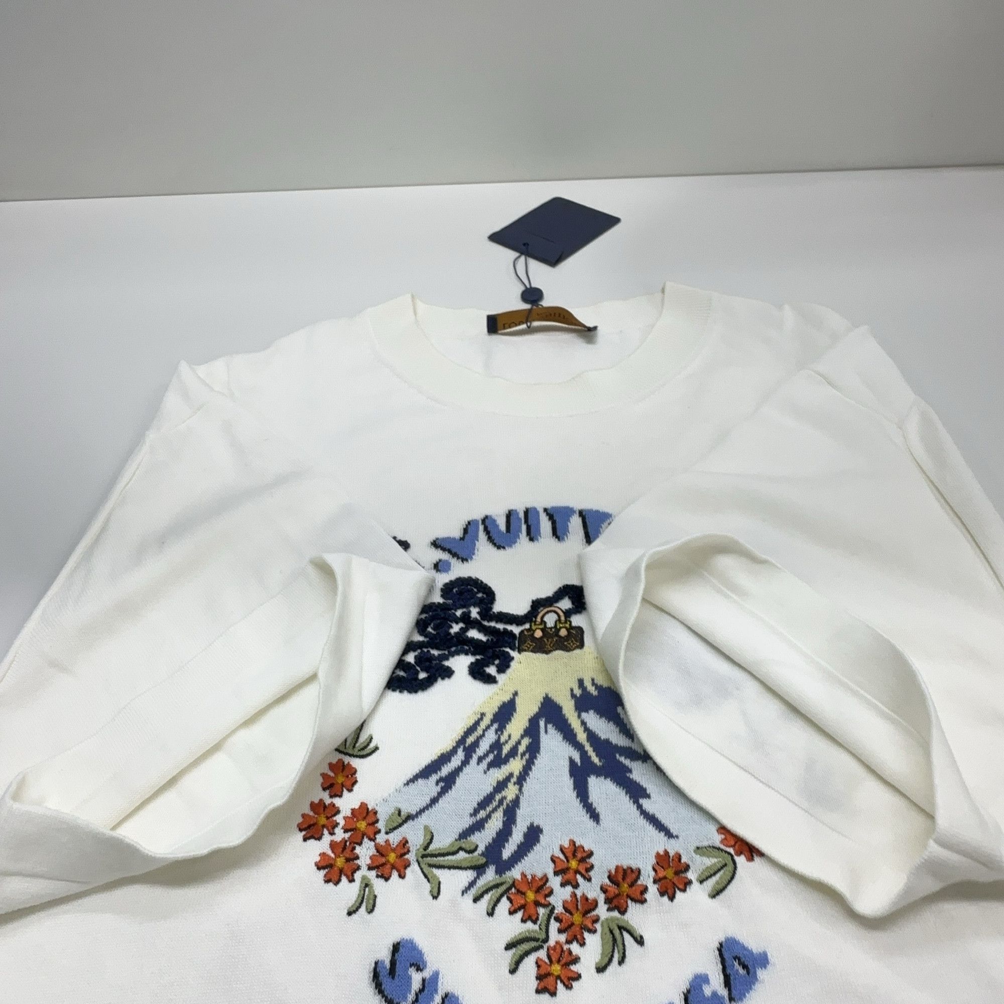 Louis Vuitton Louis Vuitton x Nigo Fuji Embroidery T-Shirt 5L Size US XXL / EU 58 / 5 - 8 Thumbnail