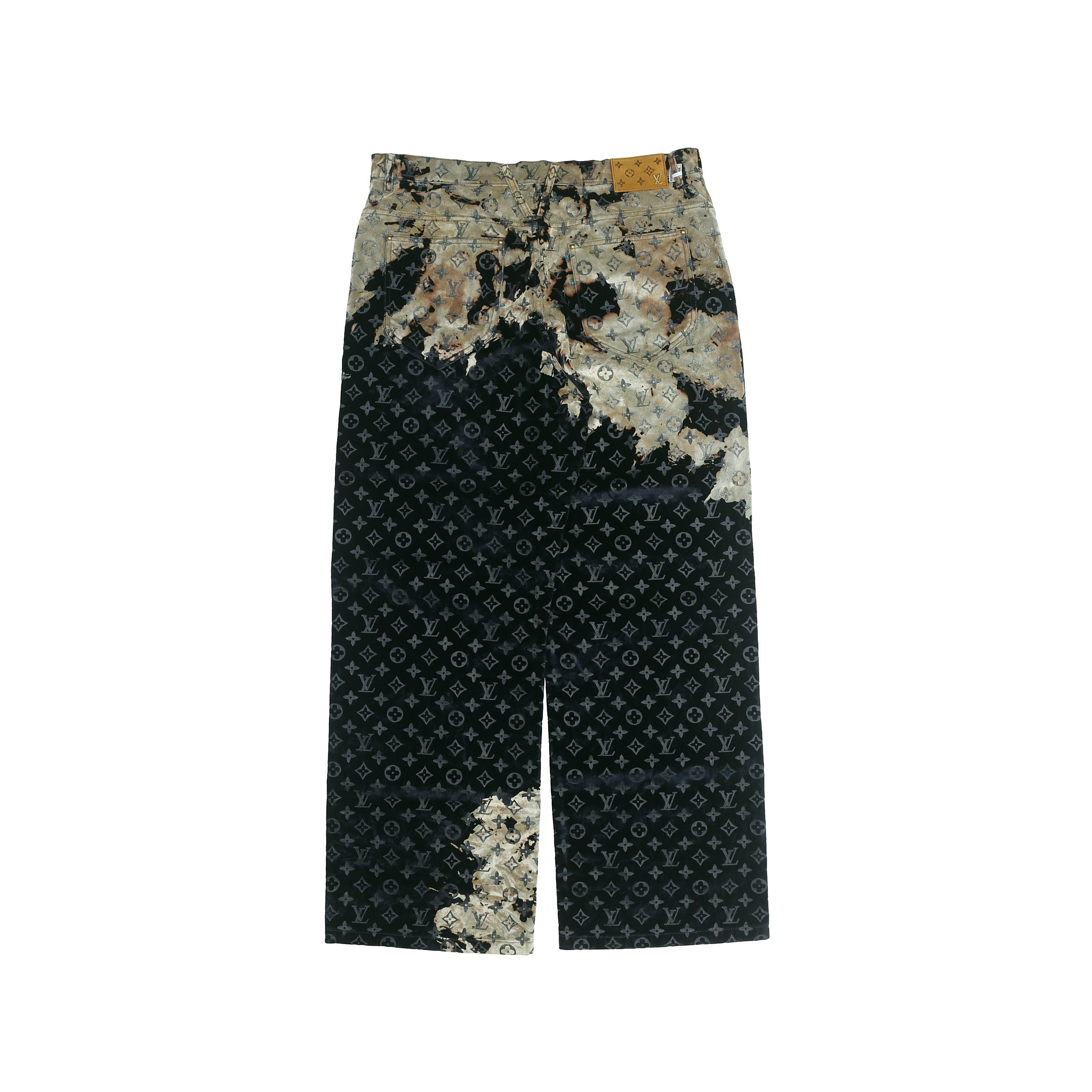 Louis Vuitton Louis Vuitton Monogram Cloud Jeans 38 Size US 38 / EU 54 - 3 Thumbnail