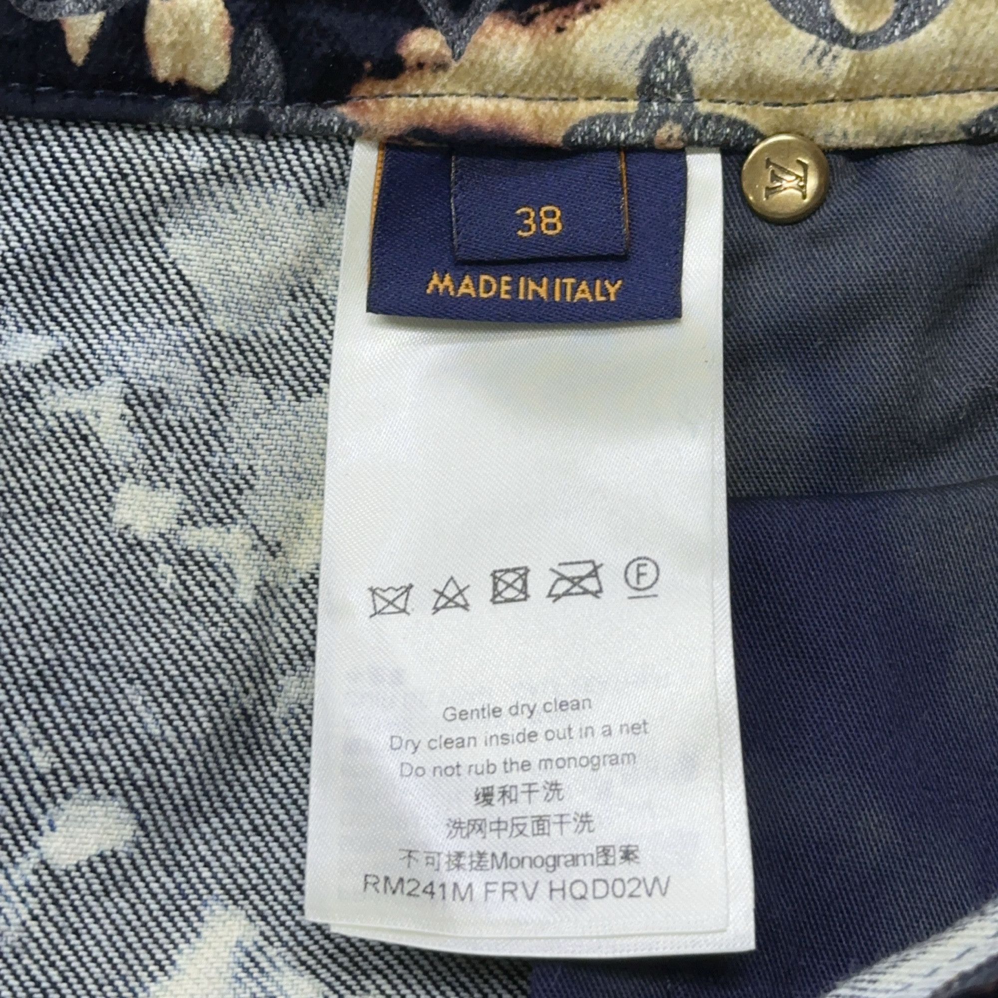 Louis Vuitton Louis Vuitton Monogram Cloud Jeans 38 Size US 38 / EU 54 - 7 Thumbnail