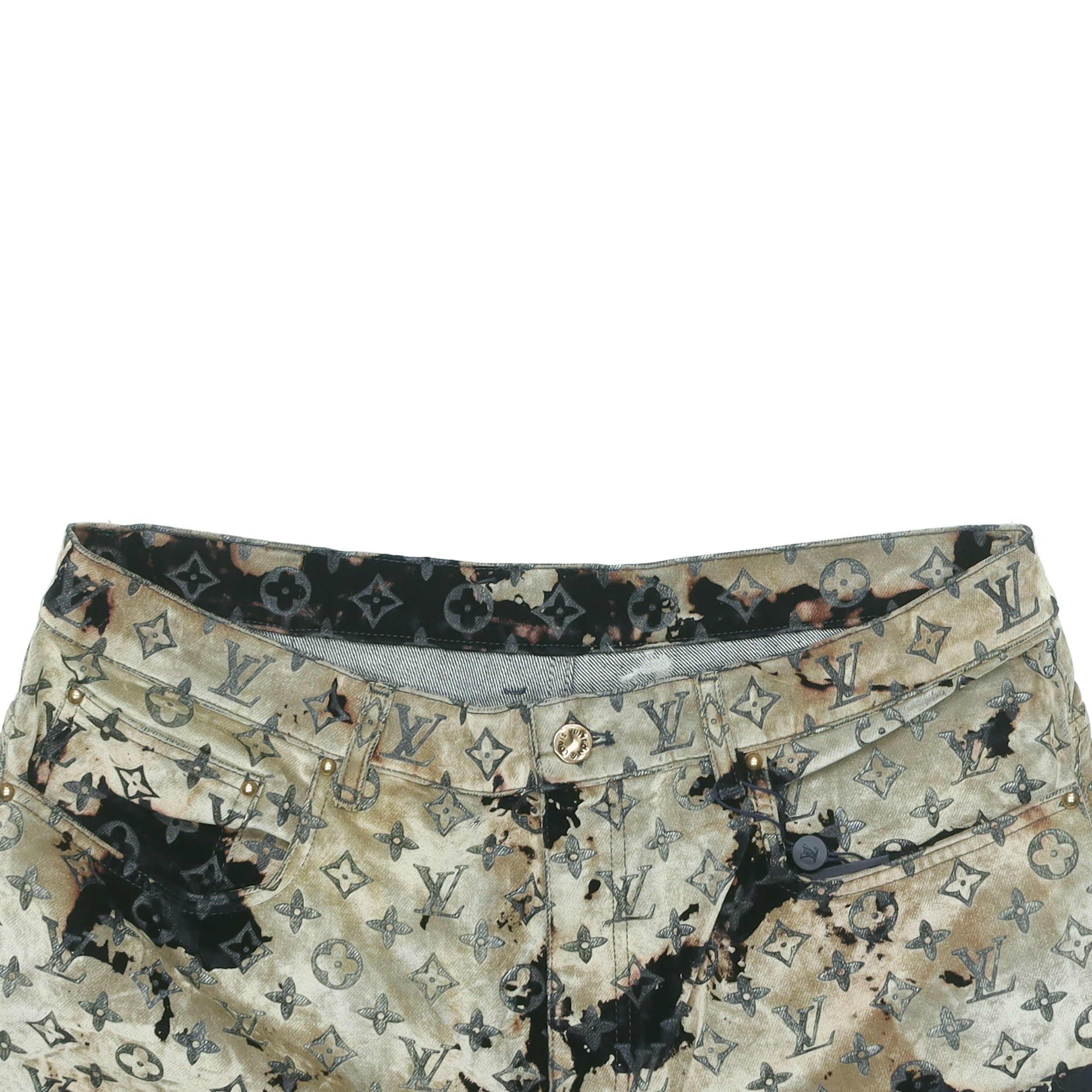 Louis Vuitton Louis Vuitton Monogram Cloud Jeans 38 Size US 38 / EU 54 - 4 Thumbnail
