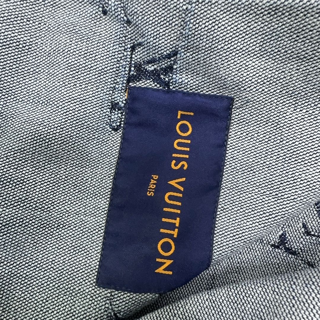 Louis Vuitton Louis Vuitton x Nigo Monogram Cloud Denim Jacket 48 Size US M / EU 48-50 / 2 - 4 Thumbnail