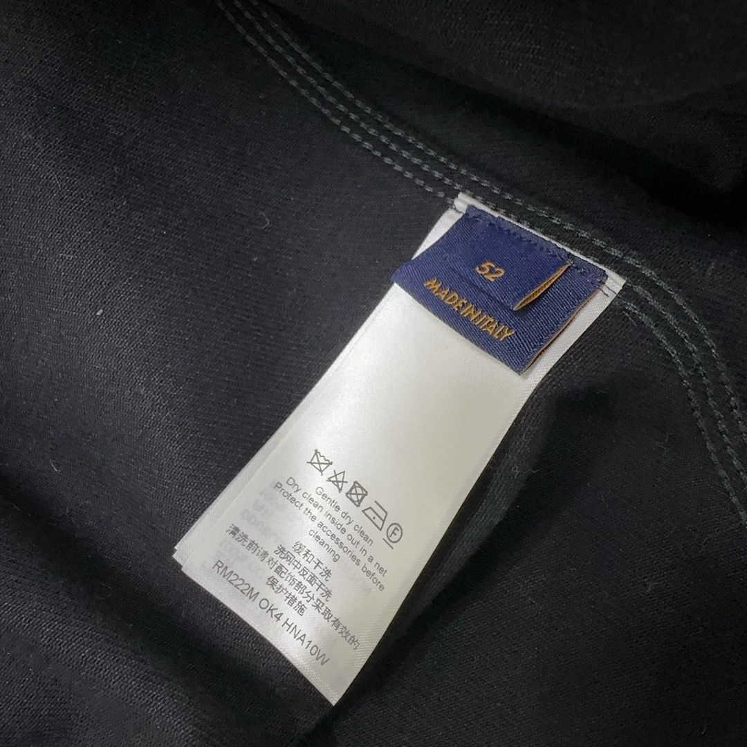 Louis Vuitton Louis Vuitton Monogram Embossed Denim Hoodie Size 52 Size US L / EU 52-54 / 3 - 4 Thumbnail