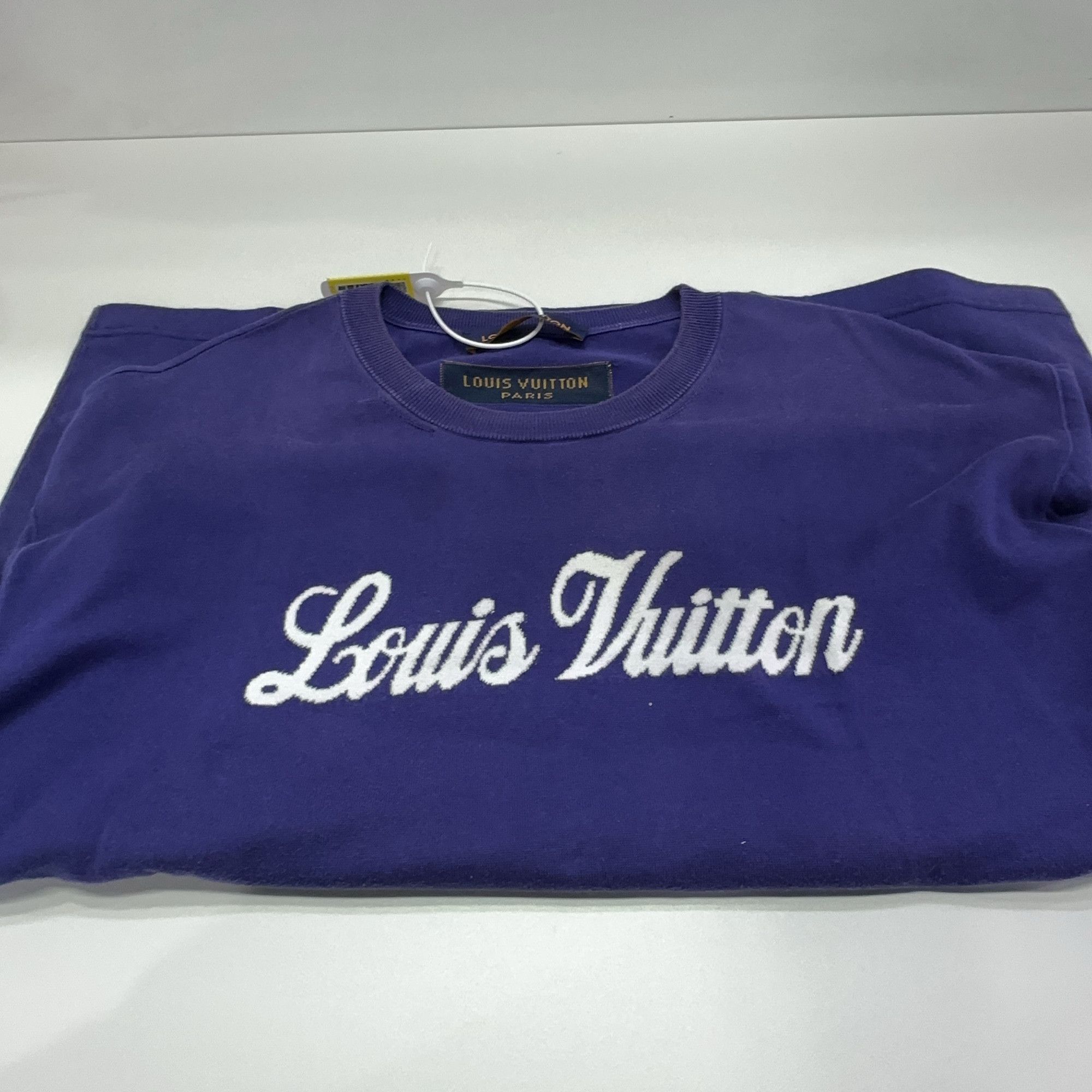 Louis Vuitton Louis Vuitton Script Logo T-Shirt Blue XL Size US XL / EU 56 / 4 - 5 Thumbnail
