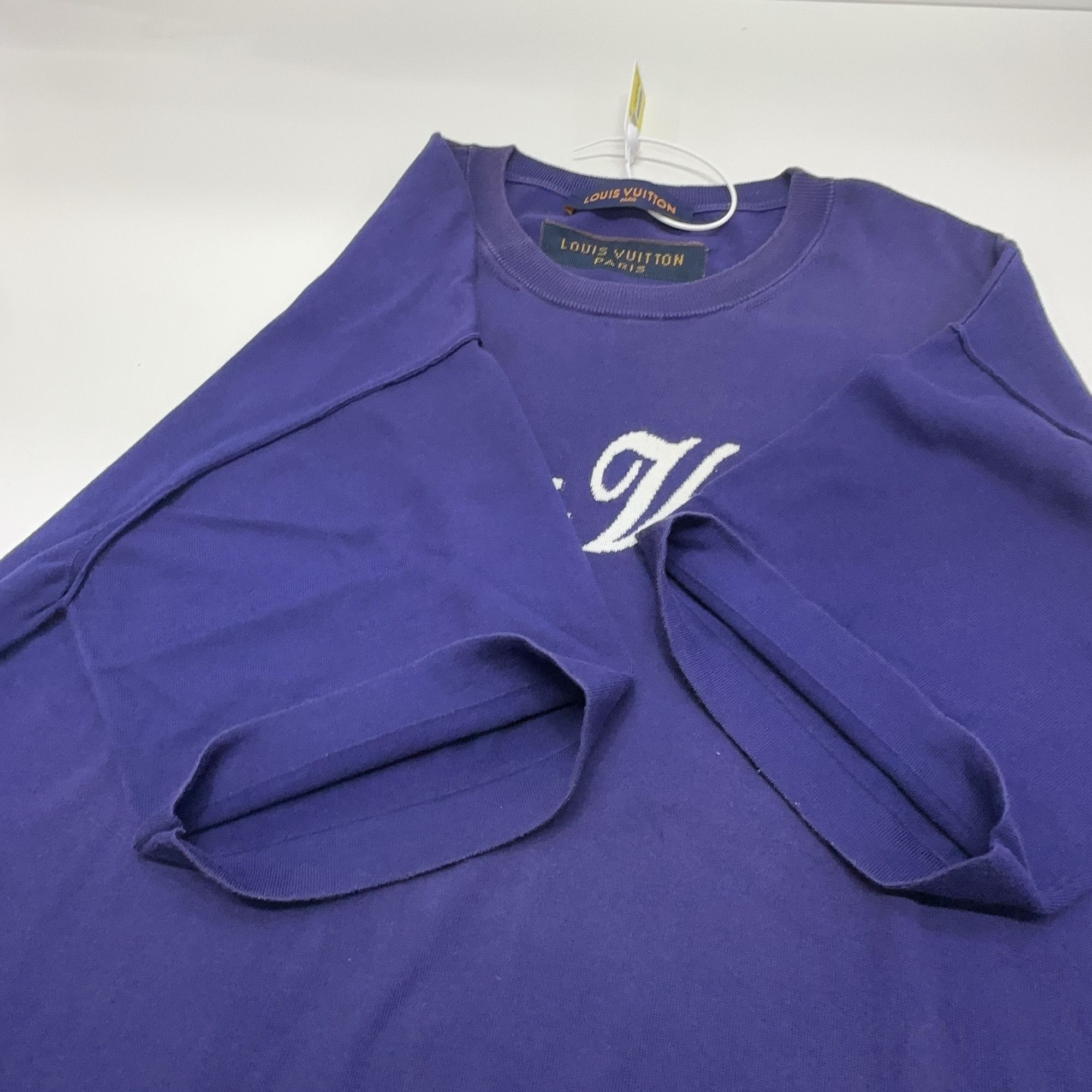 Louis Vuitton Louis Vuitton Script Logo T-Shirt Blue XL Size US XL / EU 56 / 4 - 11 Thumbnail