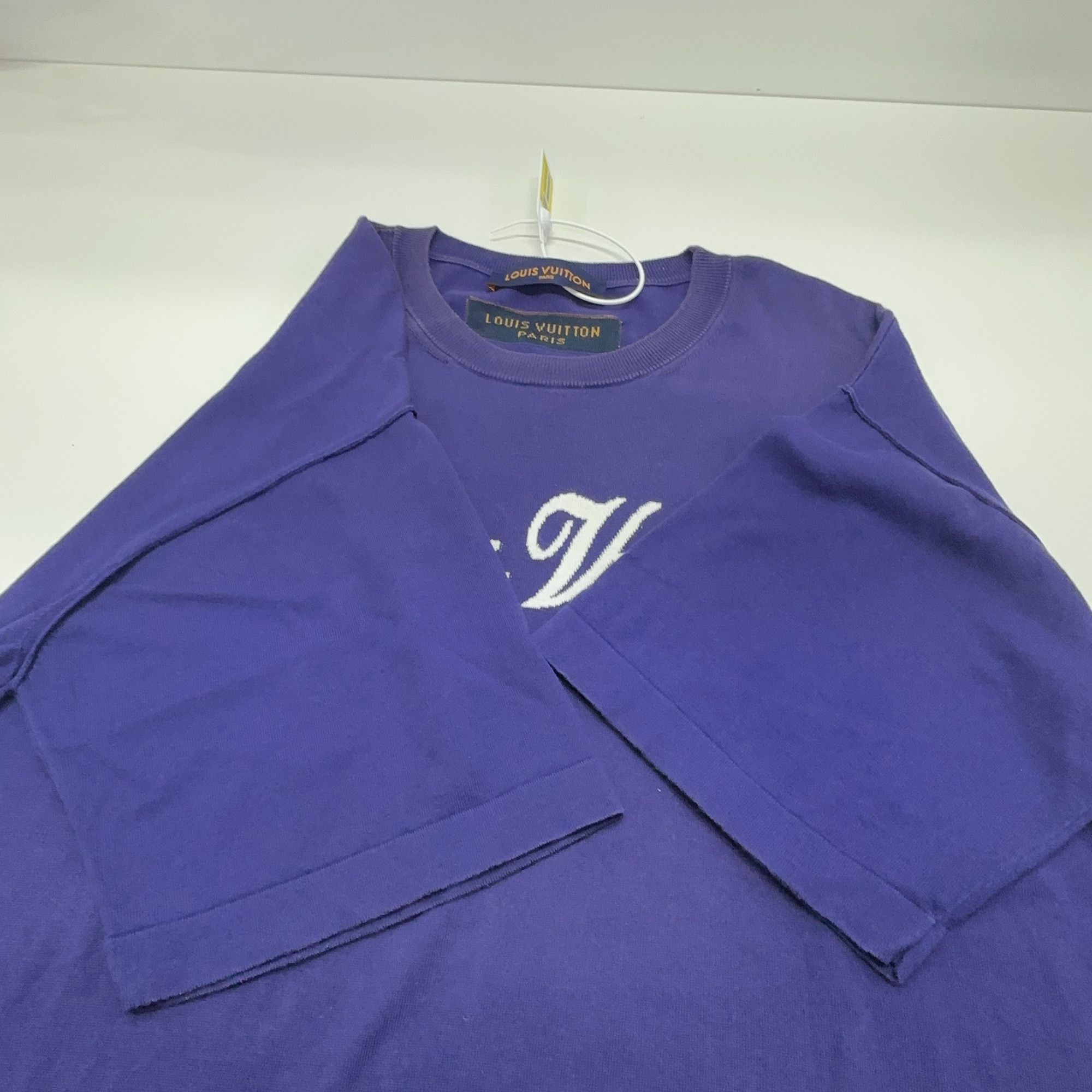 Louis Vuitton Louis Vuitton Script Logo T-Shirt Blue XL Size US XL / EU 56 / 4 - 10 Thumbnail