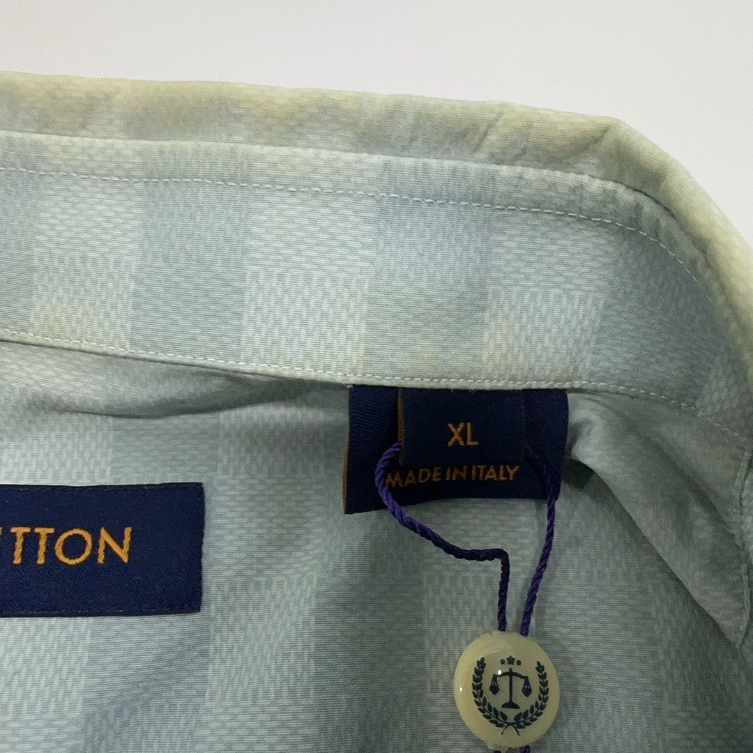 Louis Vuitton Louis Vuitton Gradient Striped Long Sleeve Shirt XL Size US XL / EU 56 / 4 - 4 Thumbnail
