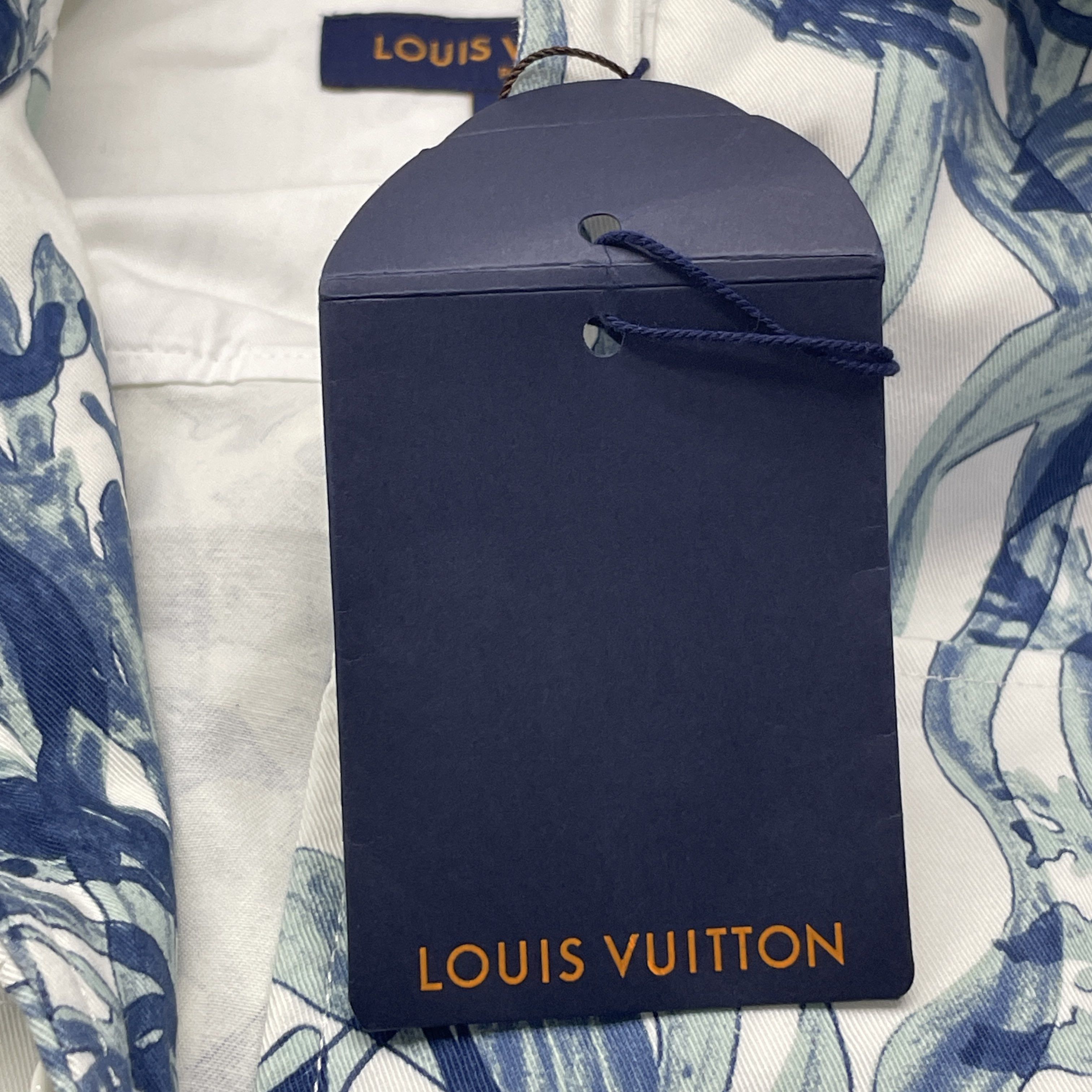 Louis Vuitton Louis Vuitton Graphic Monogram Long Sleeve Shirt M Size US M / EU 48-50 / 2 - 4 Thumbnail