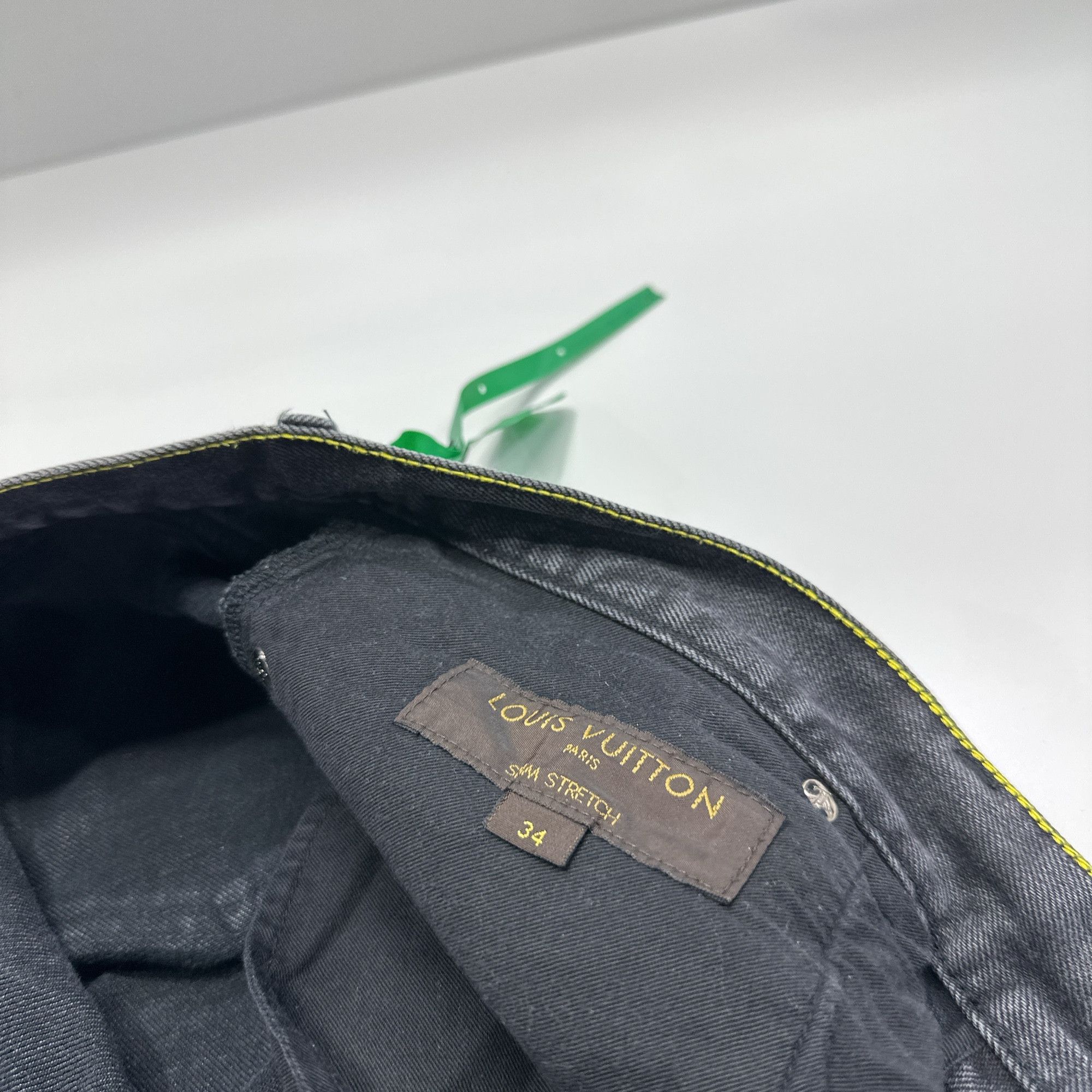 Louis Vuitton Louis Vuitton Slim Stretch Denim Jeans 34 Size US 34 / EU 50 - 3 Thumbnail