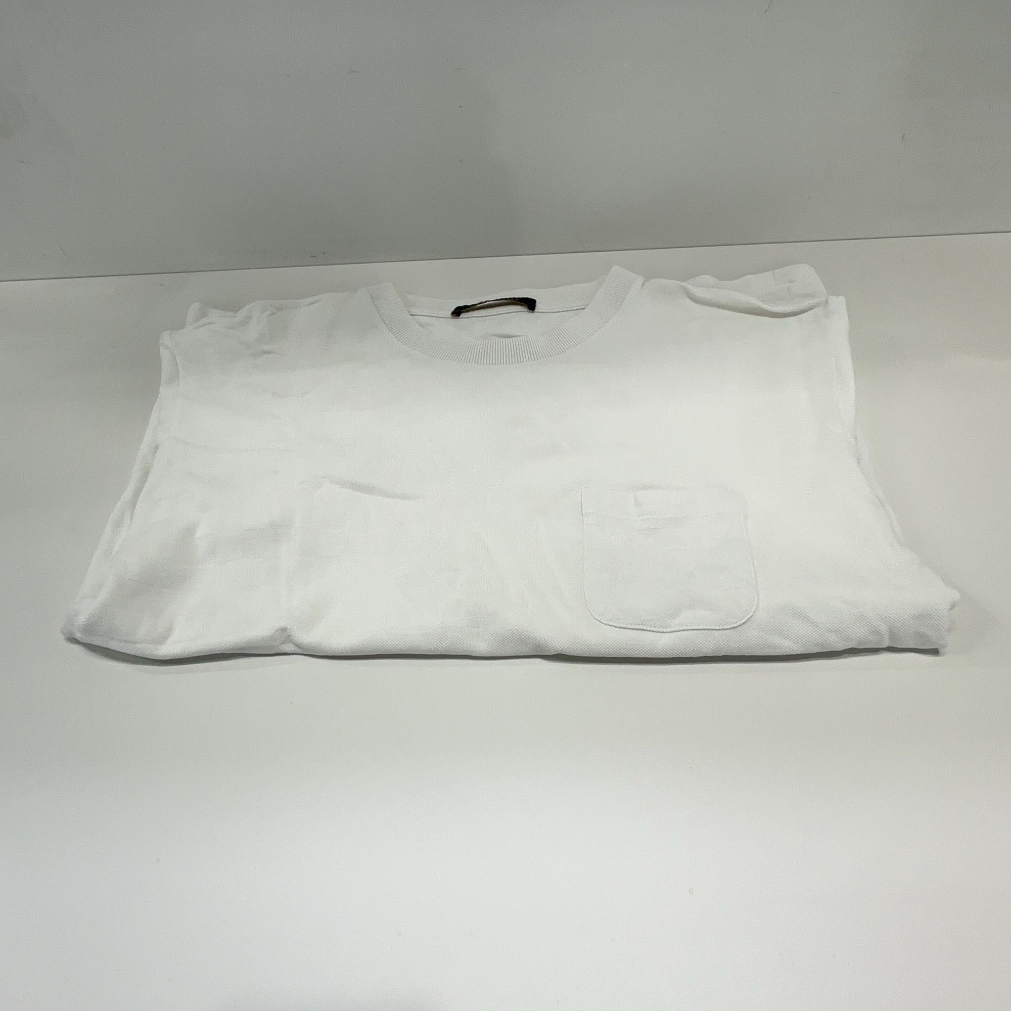 Louis Vuitton Louis Vuitton Pocket White T-Shirt M Size US M / EU 48-50 / 2 - 8 Thumbnail