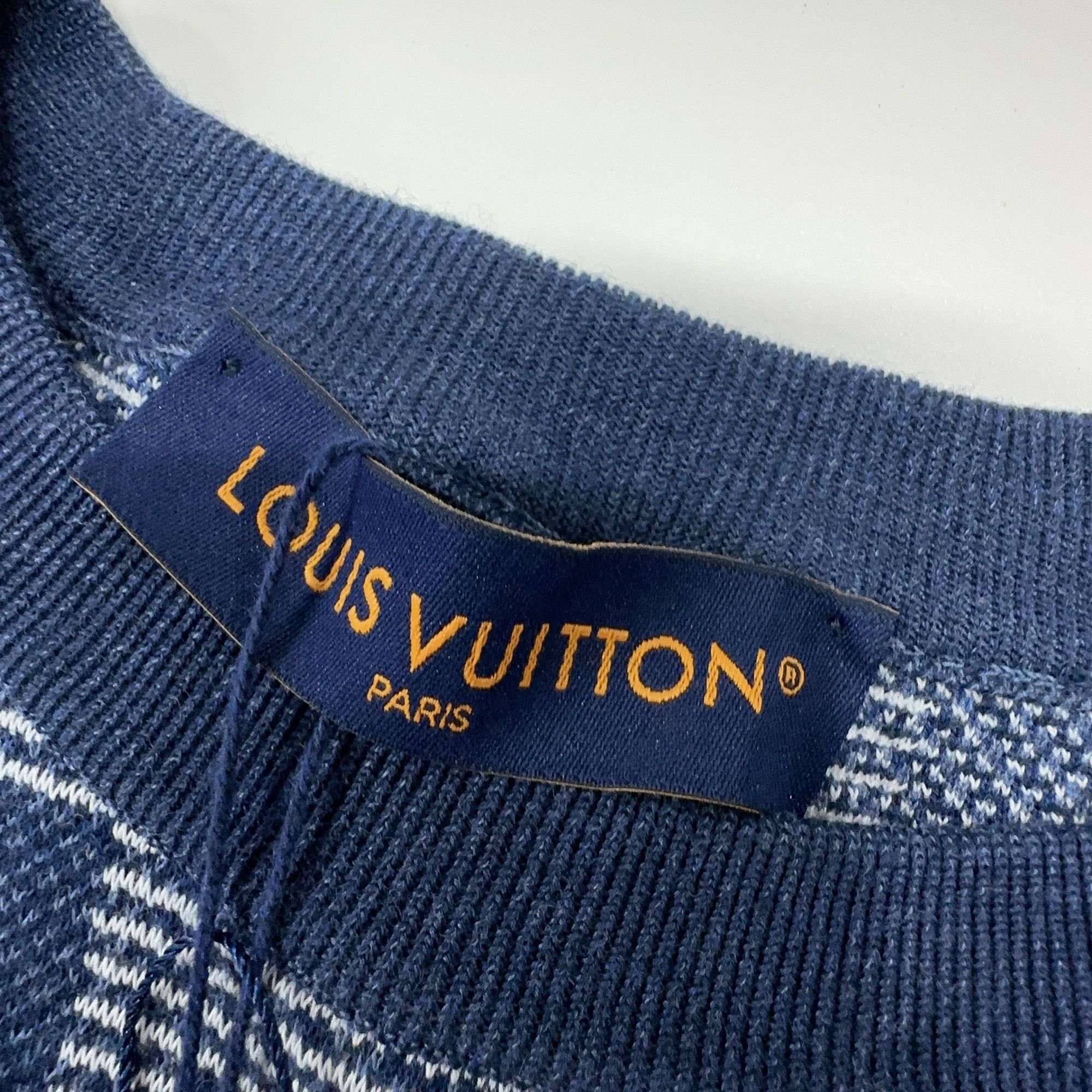 Louis Vuitton Louis Vuitton x Nigo Patchwork Knit T-Shirt Size L Size US L / EU 52-54 / 3 - 5 Thumbnail