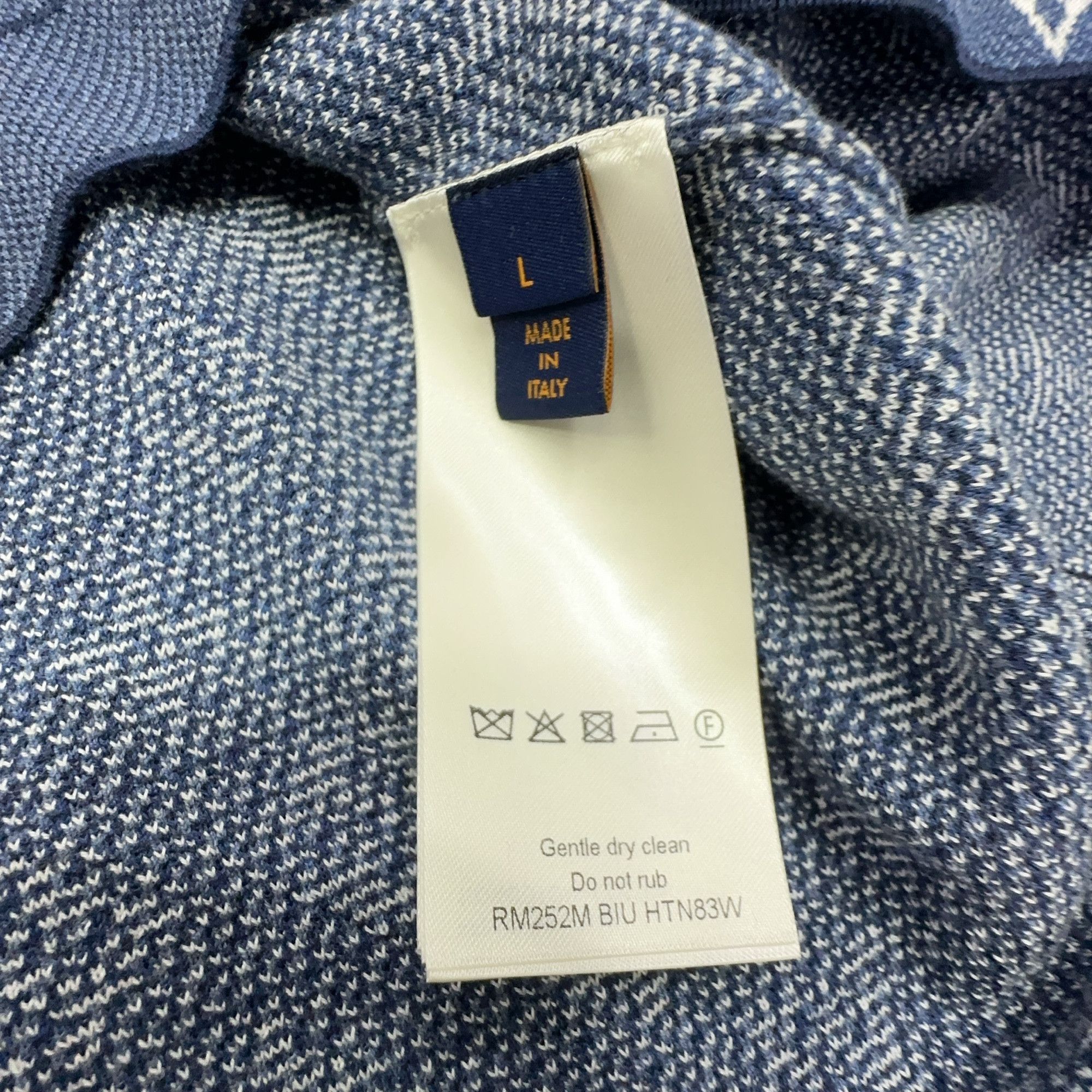 Louis Vuitton Louis Vuitton x Nigo Patchwork Knit T-Shirt Size L Size US L / EU 52-54 / 3 - 3 Thumbnail