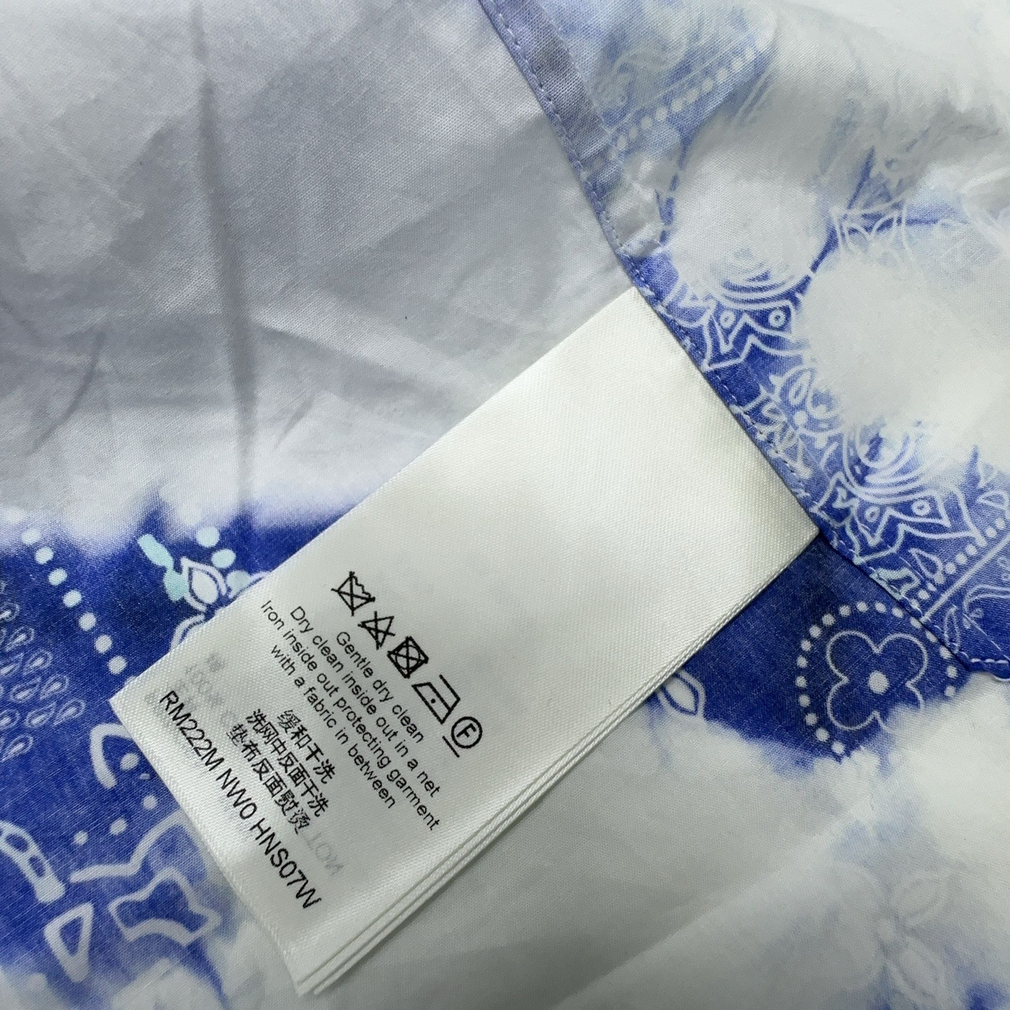 Louis Vuitton Louis Vuitton Bandana Print Short Sleeve Shirt XS Size US XS / EU 42 / 0 - 5 Thumbnail