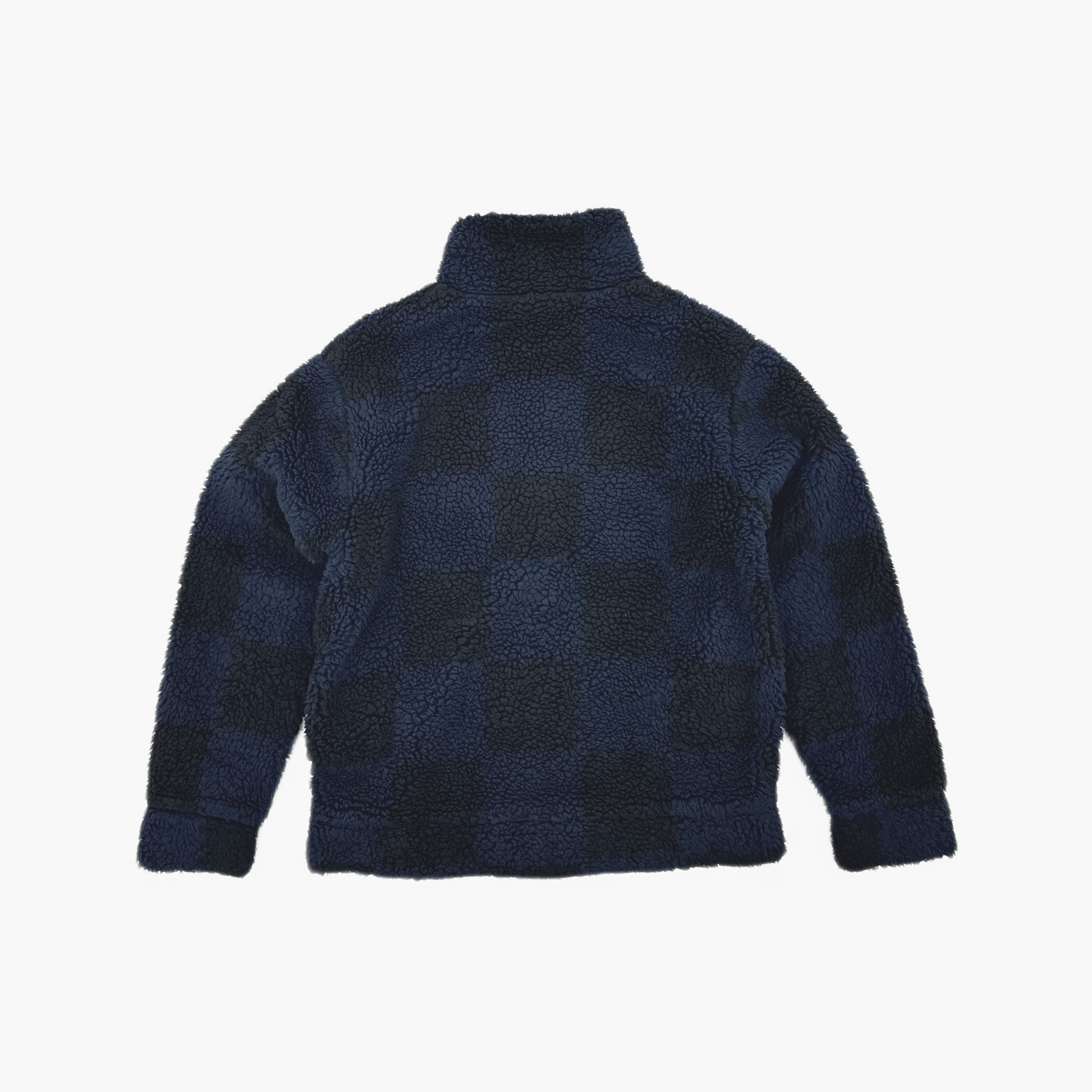 Louis Vuitton Louis Vuitton x NIGO Damier Fleece Jacket XL Size US XL / EU 56 / 4 - 2 Thumbnail