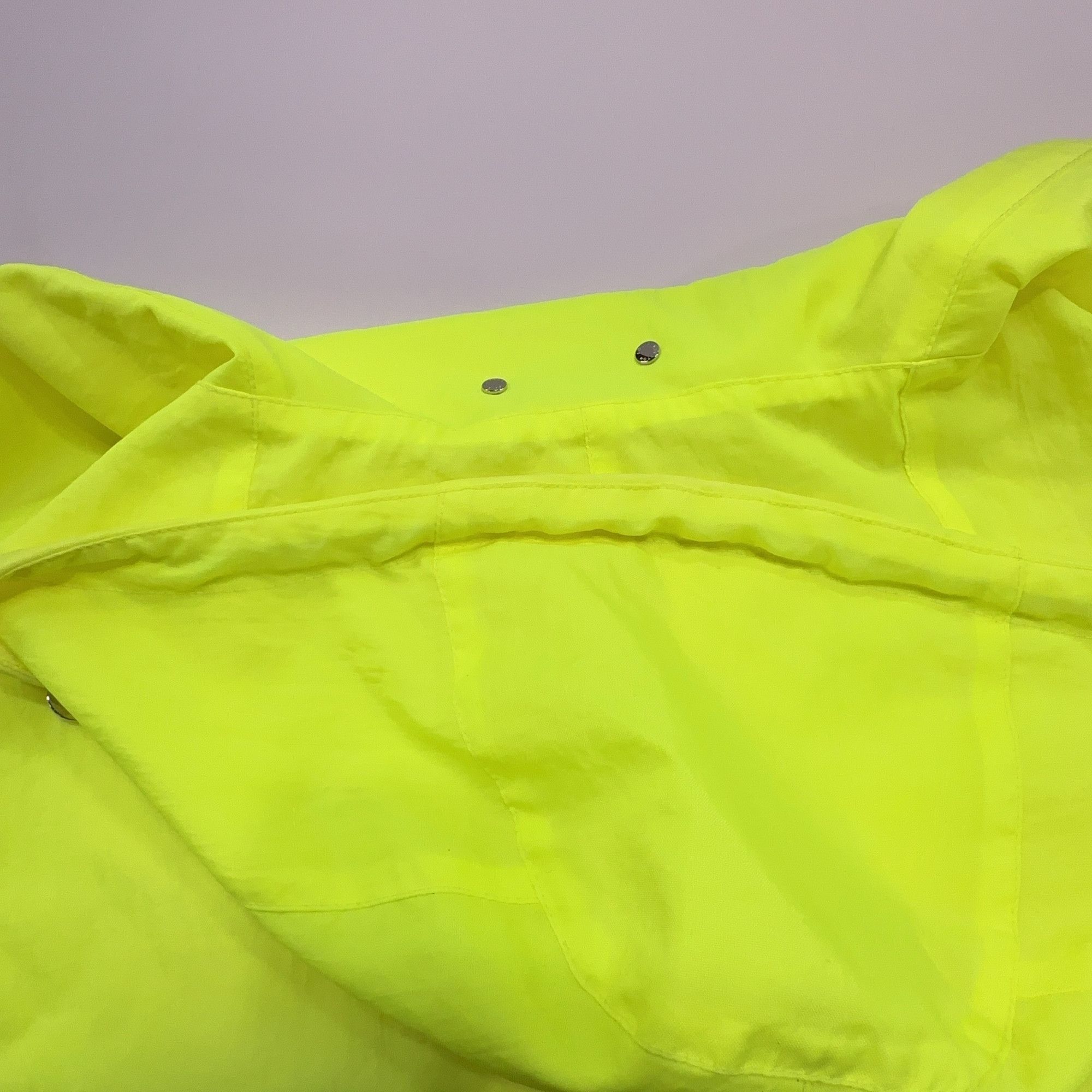 Louis Vuitton Louis Vuitton Neon Yellow Hooded Jacket 52 Size US L / EU 52-54 / 3 - 6 Thumbnail