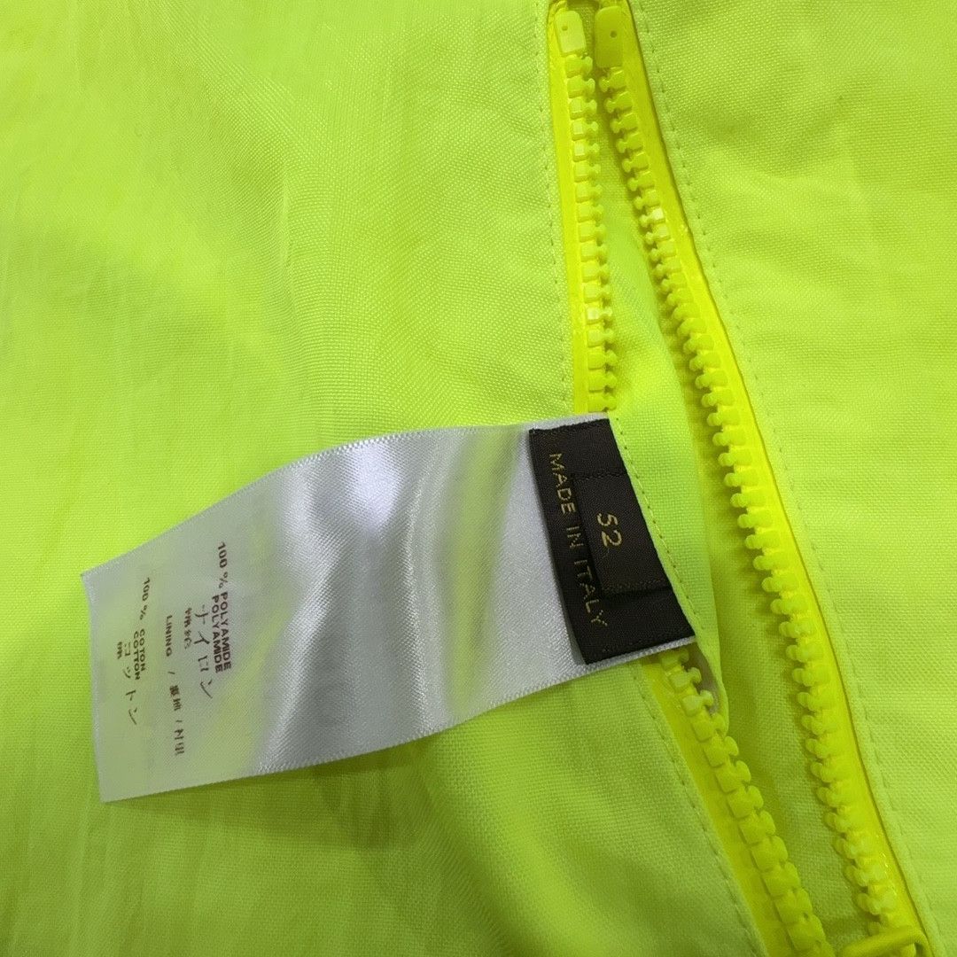 Louis Vuitton Louis Vuitton Neon Yellow Hooded Jacket 52 Size US L / EU 52-54 / 3 - 3 Thumbnail