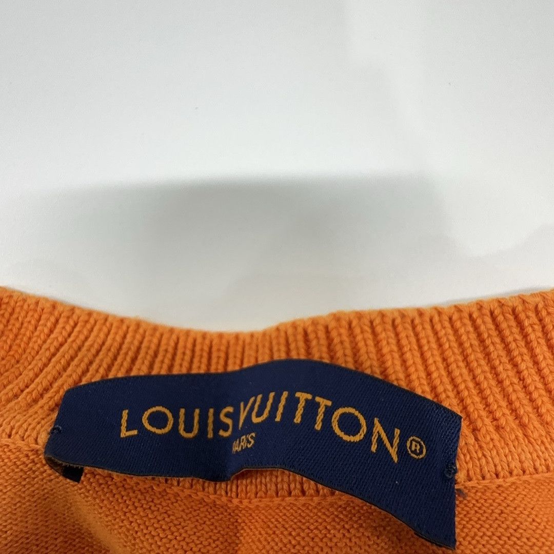 Louis Vuitton Louis Vuitton Logo Knit T-Shirt Size L Size US L / EU 52-54 / 3 - 3 Thumbnail