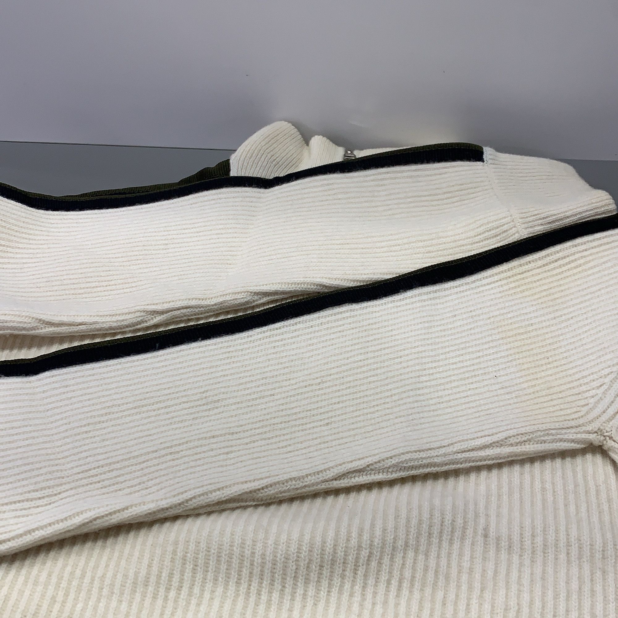 Louis Vuitton Louis Vuitton Stripe Half-Zip Knit Sweater XL Size US XL / EU 56 / 4 - 8 Thumbnail