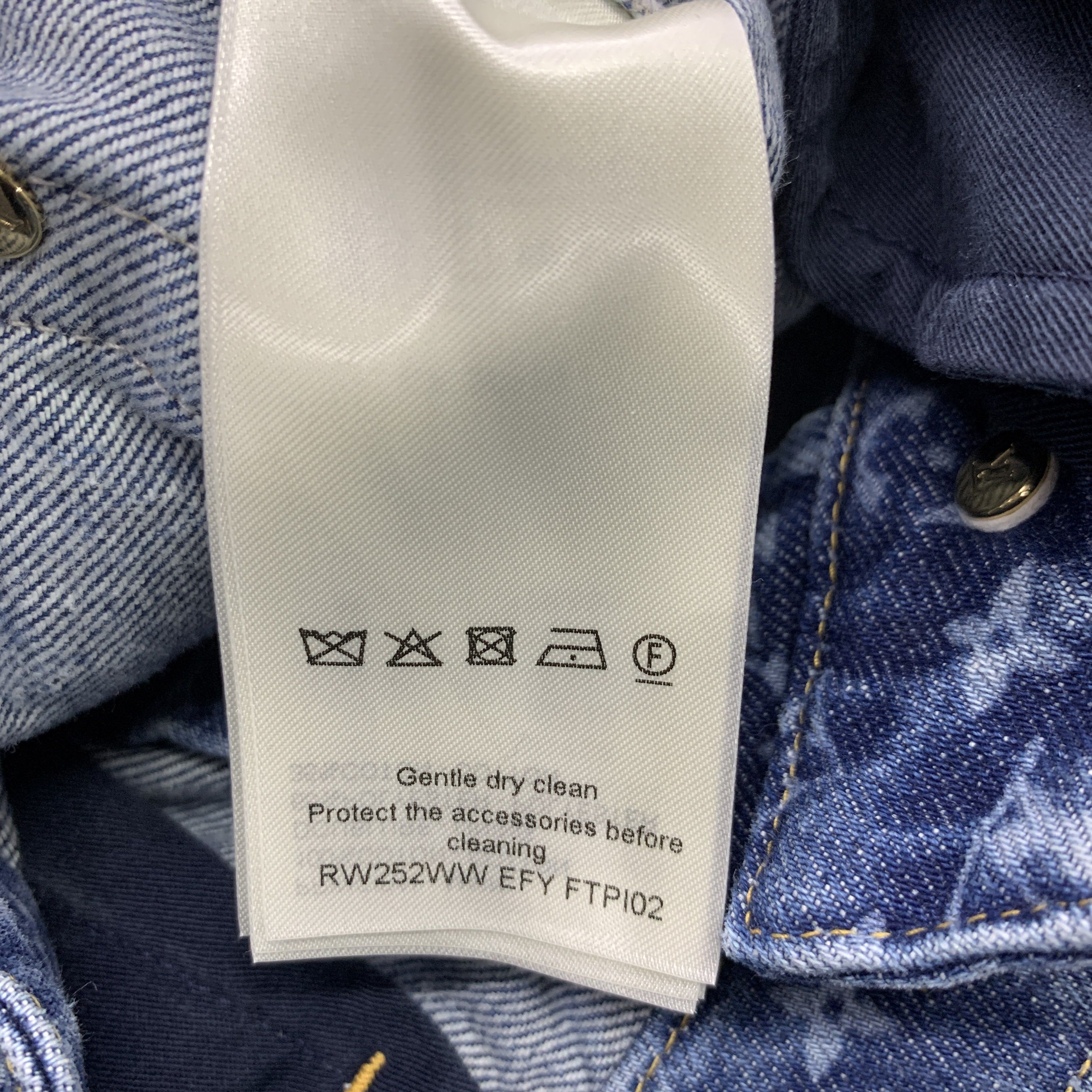 Louis Vuitton Louis Vuitton Monogram Flared Jeans 38 Size 27" / US 4 / IT 40 - 3 Thumbnail